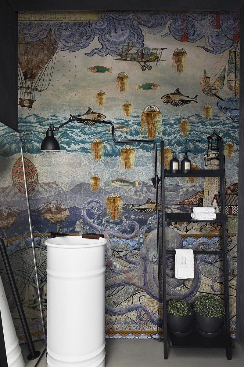 Tapeta w stylu eklektycznym London Art16MW Atlantis Wanderlust