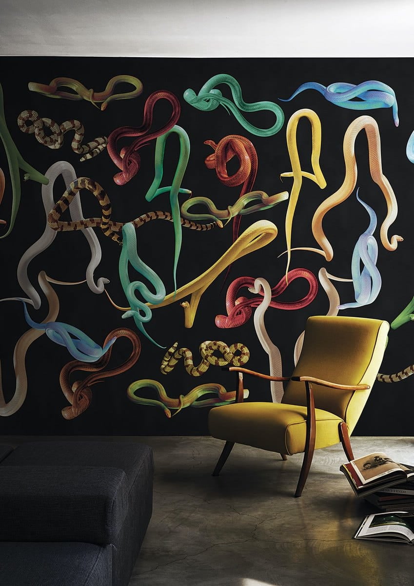 Tapeta Węże London Art 01TP 01 Snakes Storm Luxury Shit Toiletpaper