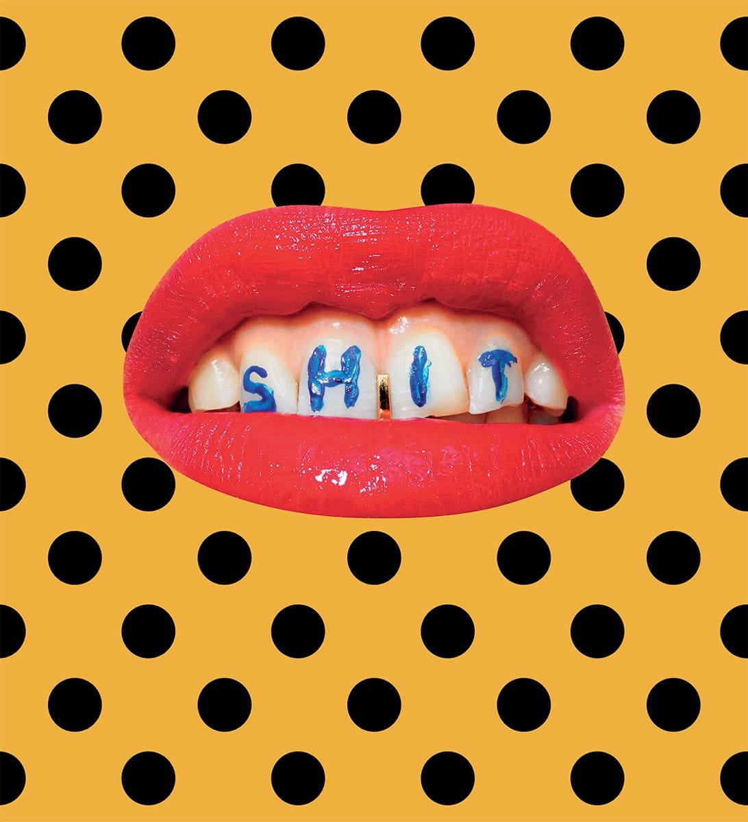 Tapeta Usta London Art 02TP 01 Wash Your Mouth Luxury Shit Toiletpaper