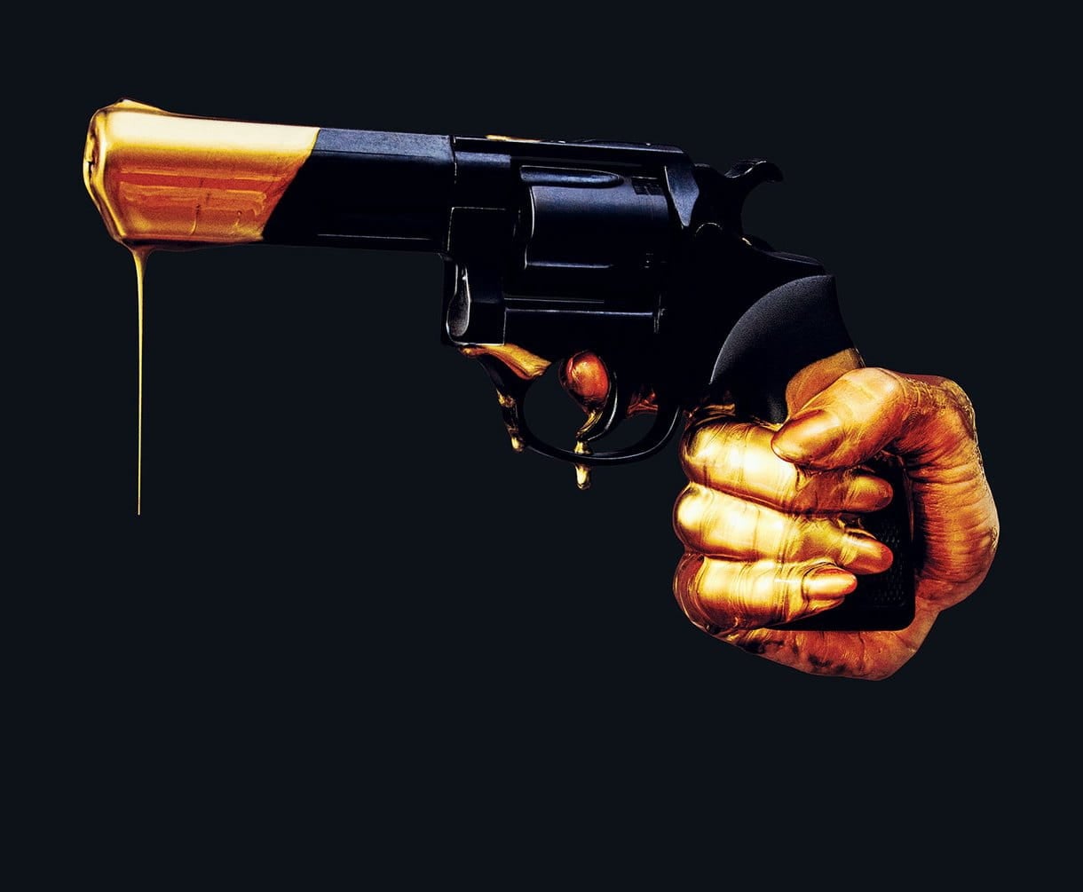 Tapeta Pistolet London Art 05TP 02 No Army Luxury Shit Toiletpaper