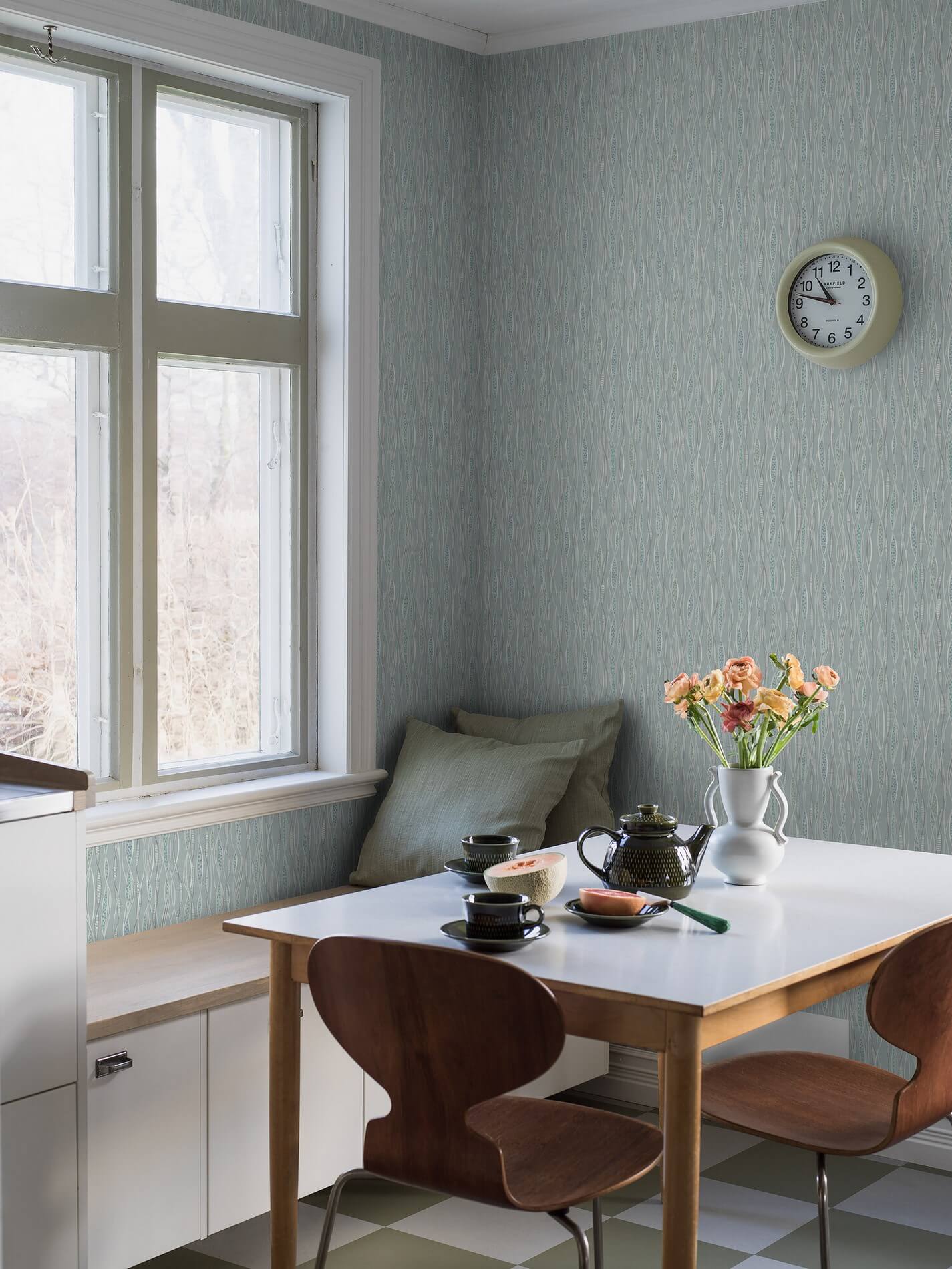 Tapeta linie w stylu retro Boras Tapeter Schlager 2031 Vart Arkiv