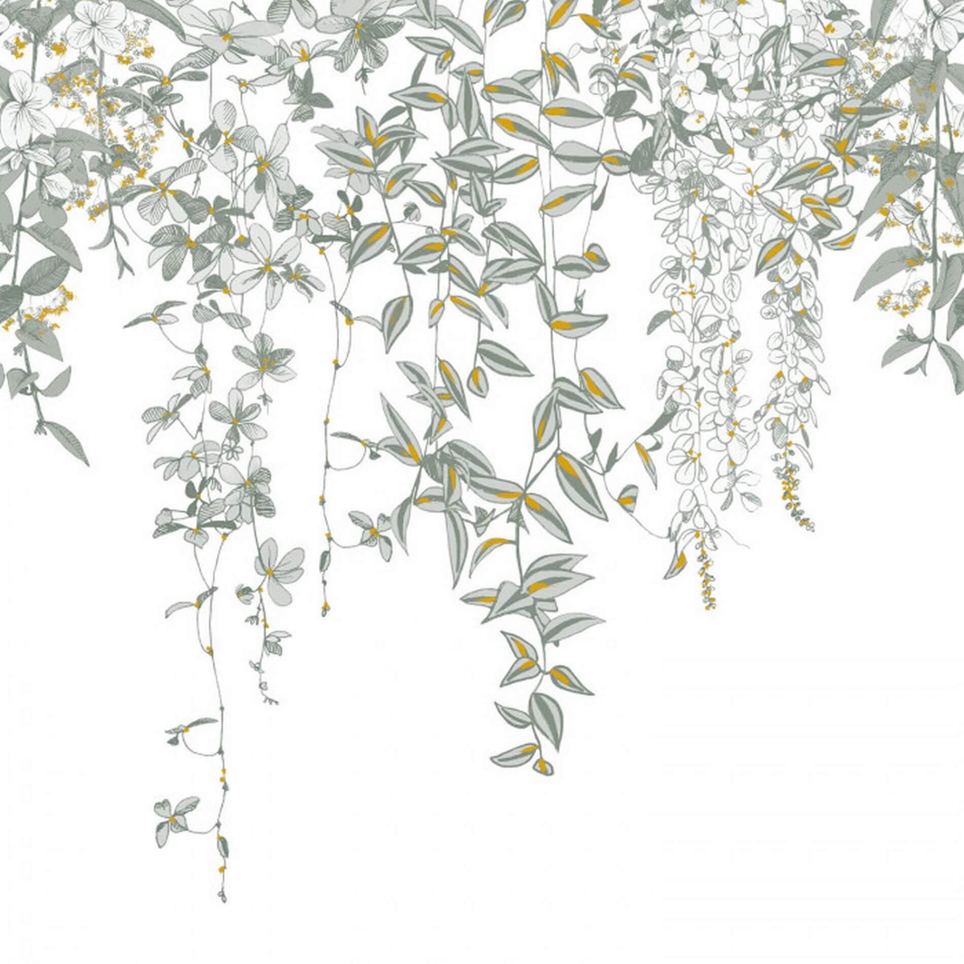 Mural botaniczny Casadeco BFM 85277212 Cascade Beauty Full Image 2