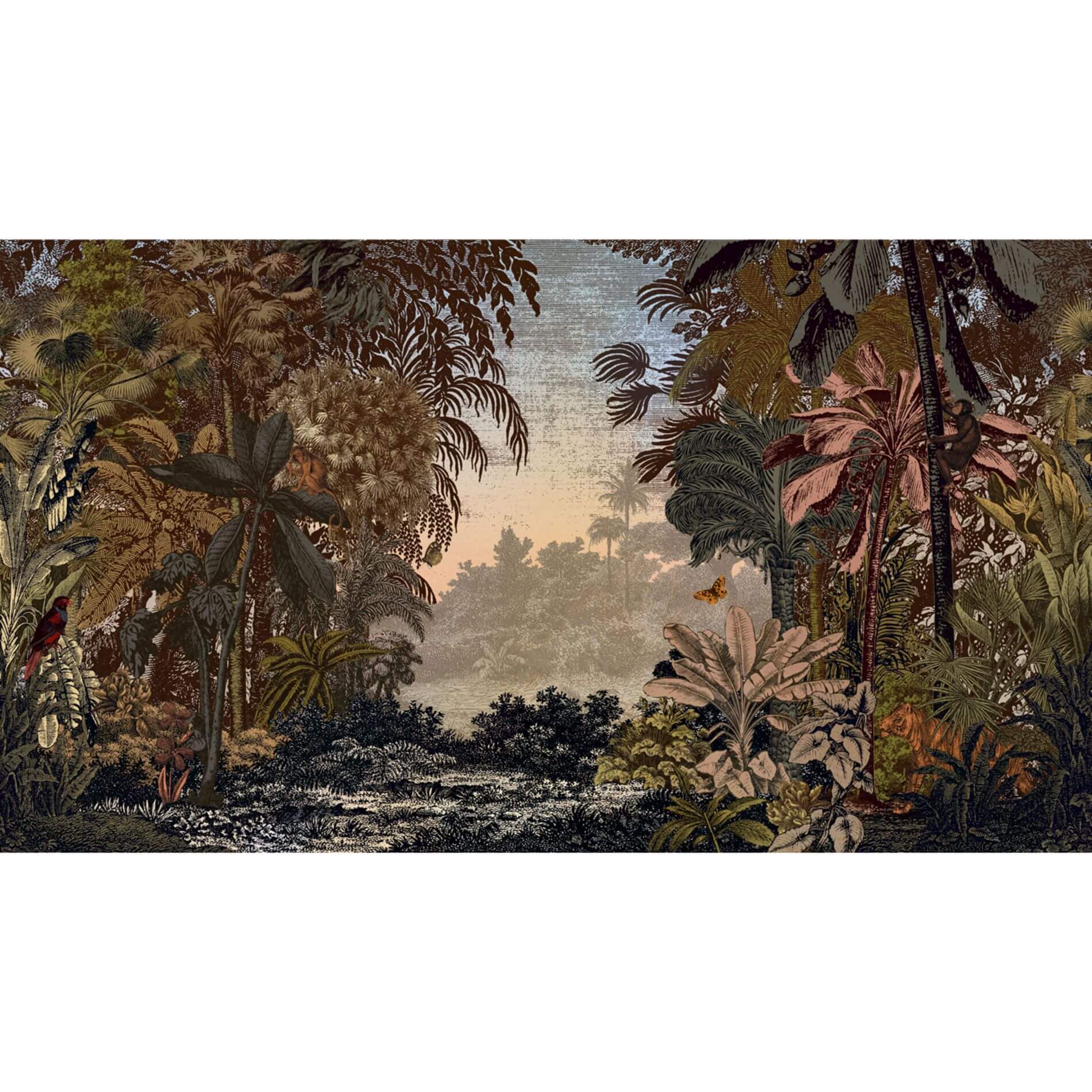 Mural krajobraz dżungli Caselio BFM 102612272 Dreamlike Landscape Beauty Full Image 2