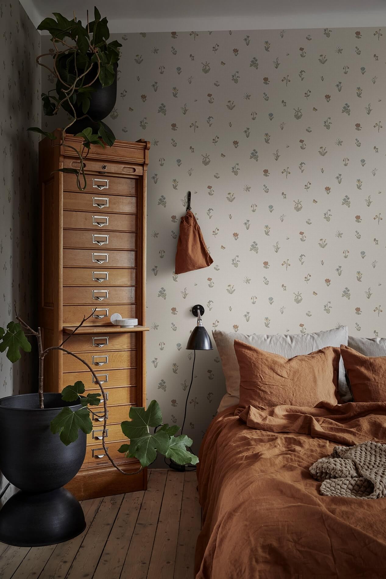 Tapeta Delikatne Kwiatki Sandberg 841-19 Maja Clay Kolonin