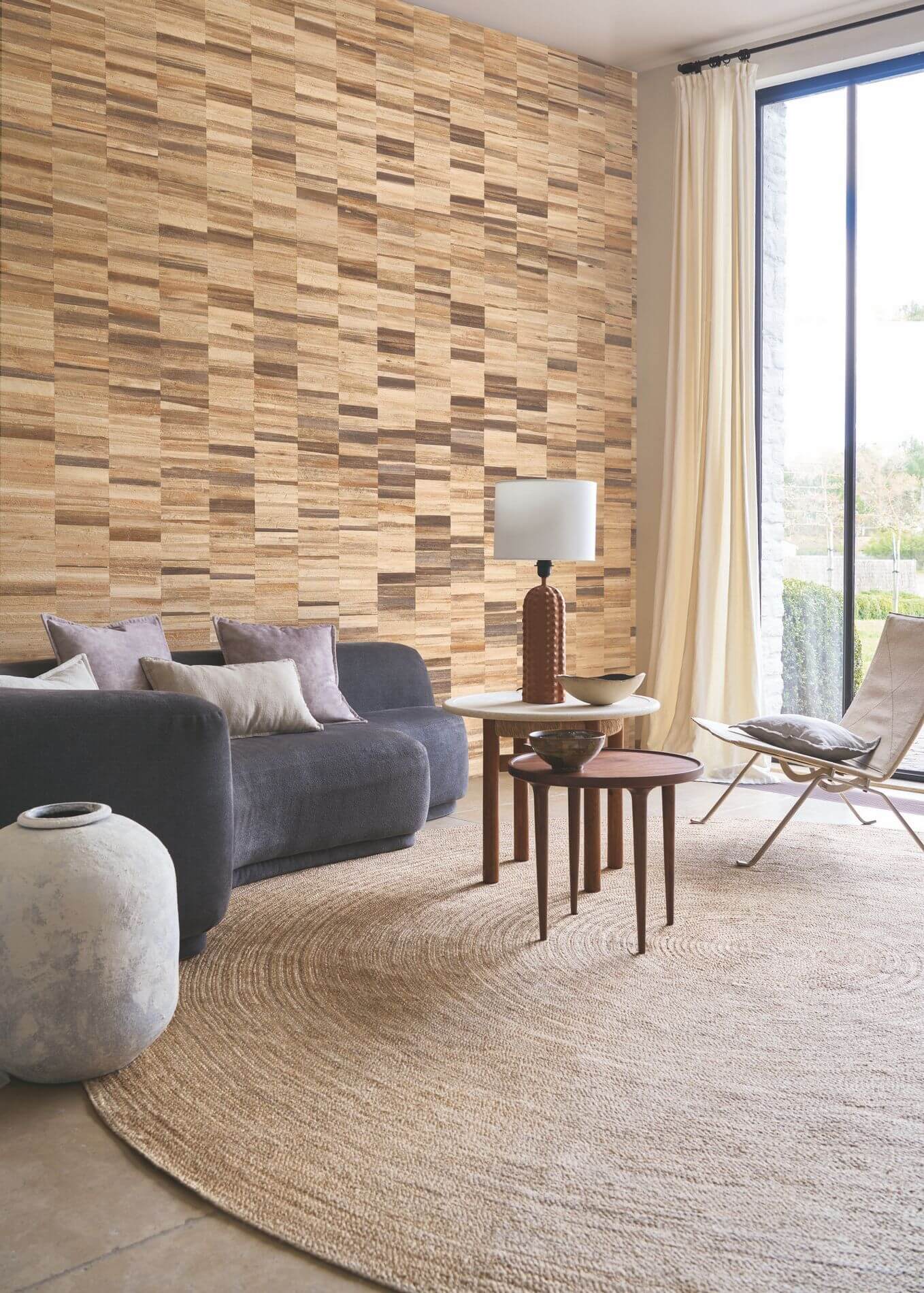 Tapeta naturalna z liści bananowca Casamance 70811340 Bananier Alternative
