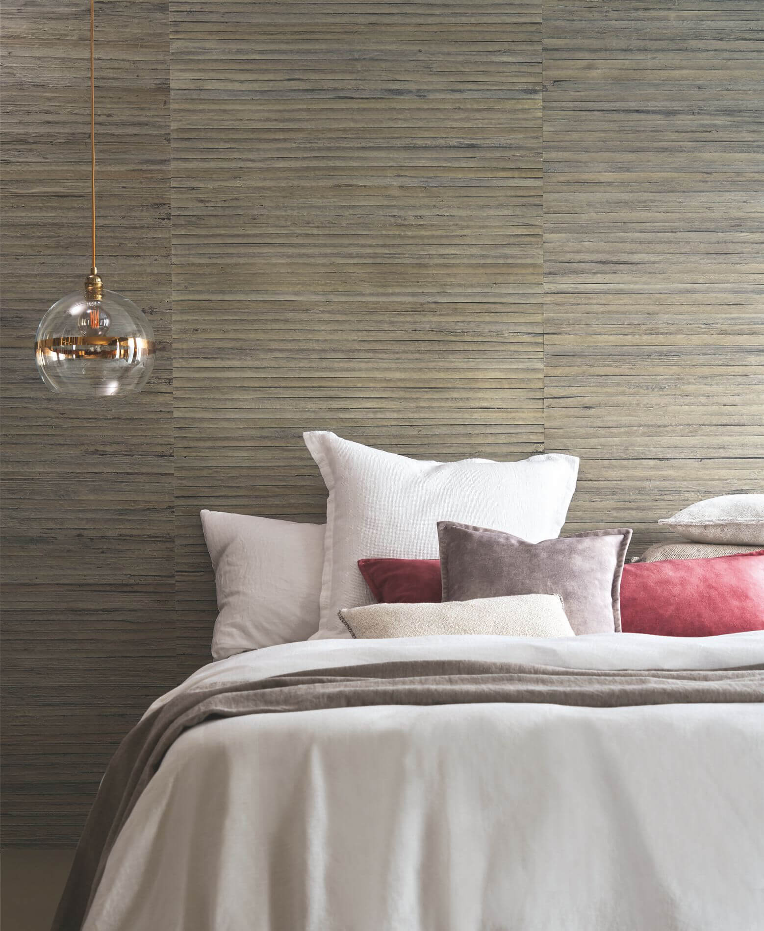 Tapeta naturalna z liści palm Casamance 70843188 Buri Alternative
