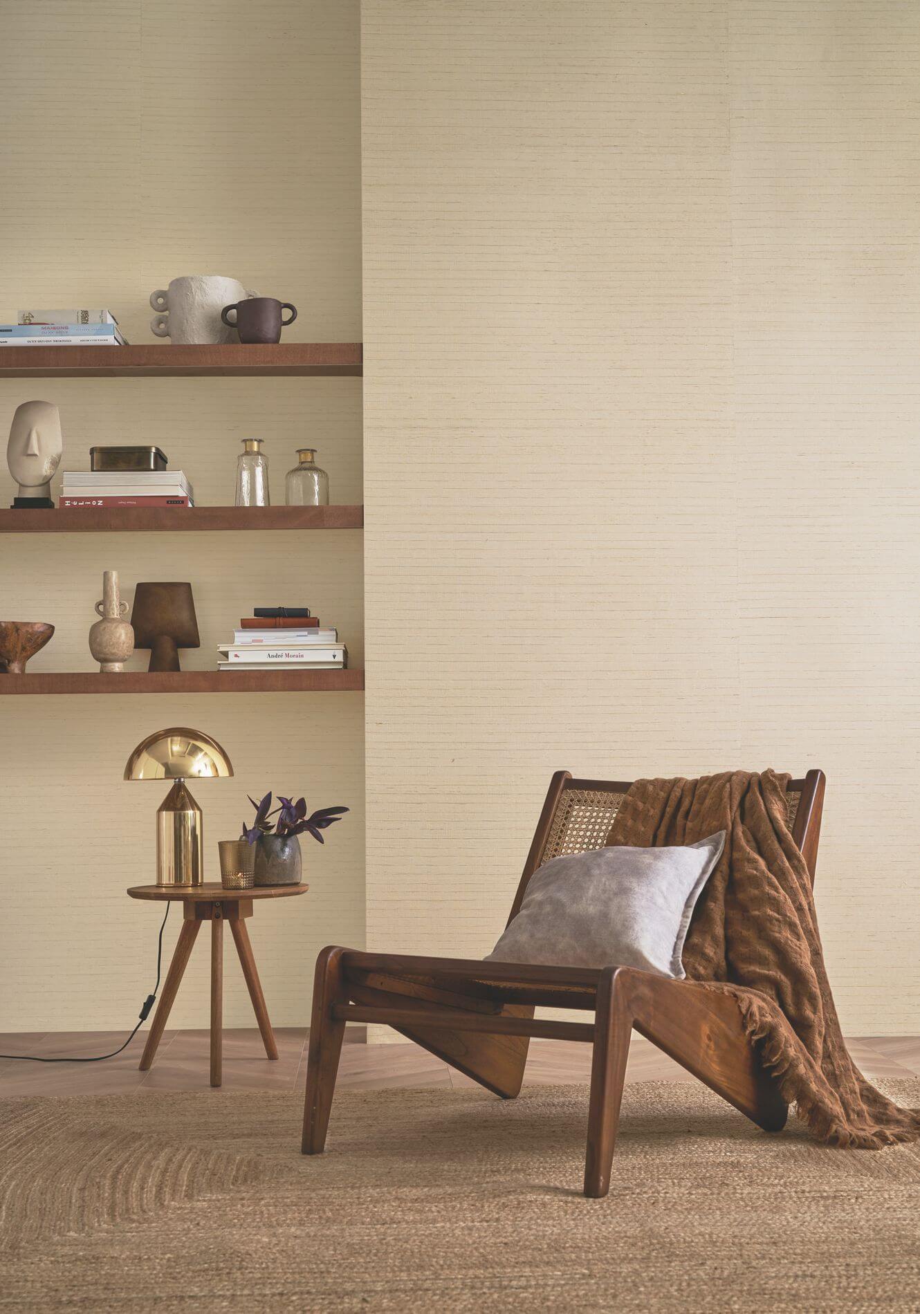 Tapeta sizalowa Casamance 70882964 Striata Sisalana
