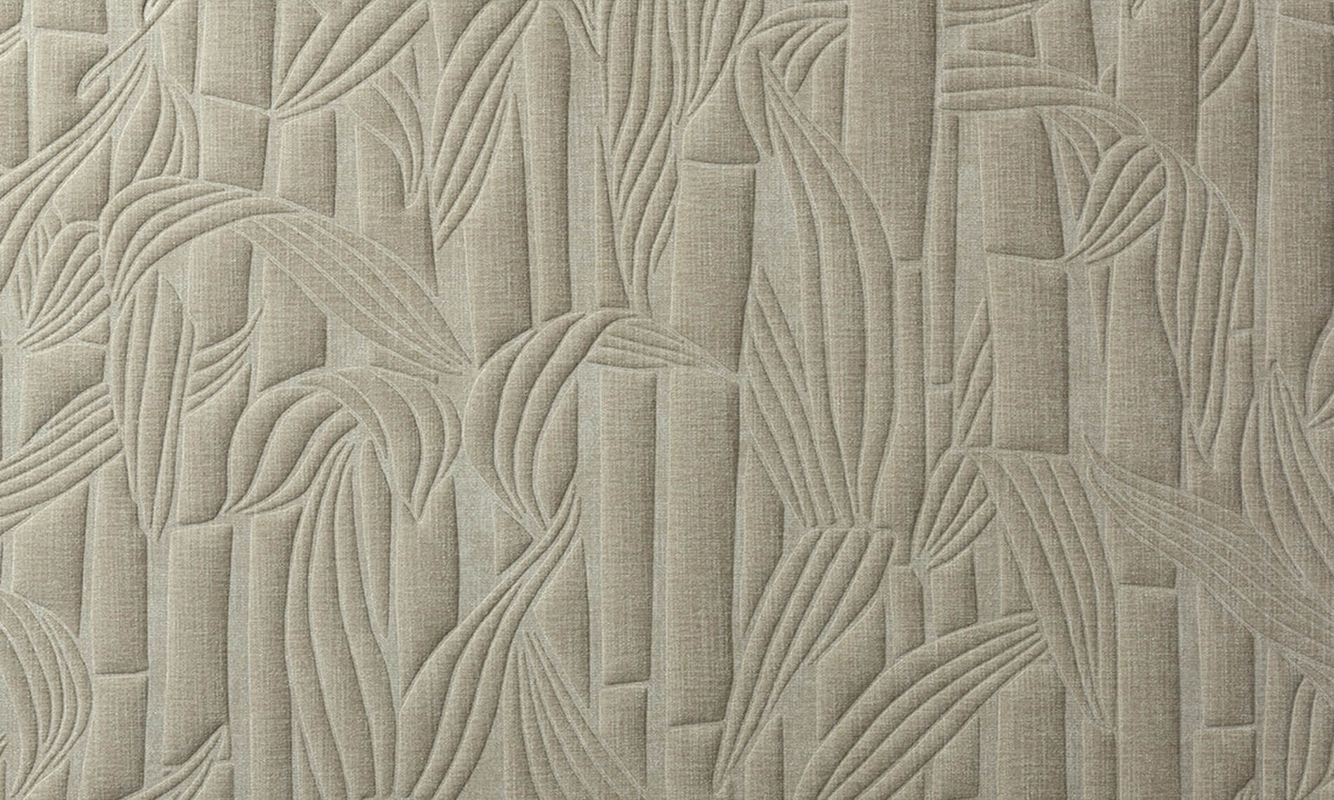 Tapeta tekstylna z roślinnym wzorem Arte 43011 Bambusa Yala