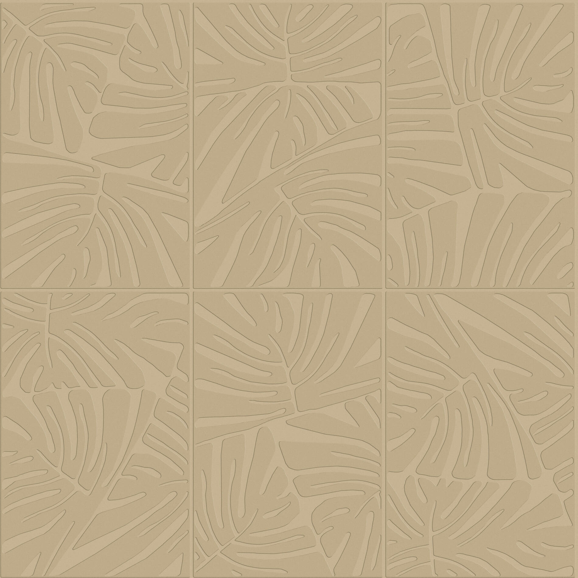 Tapeta tekstylna w liście monstery Arte 43020 Monstera Yala