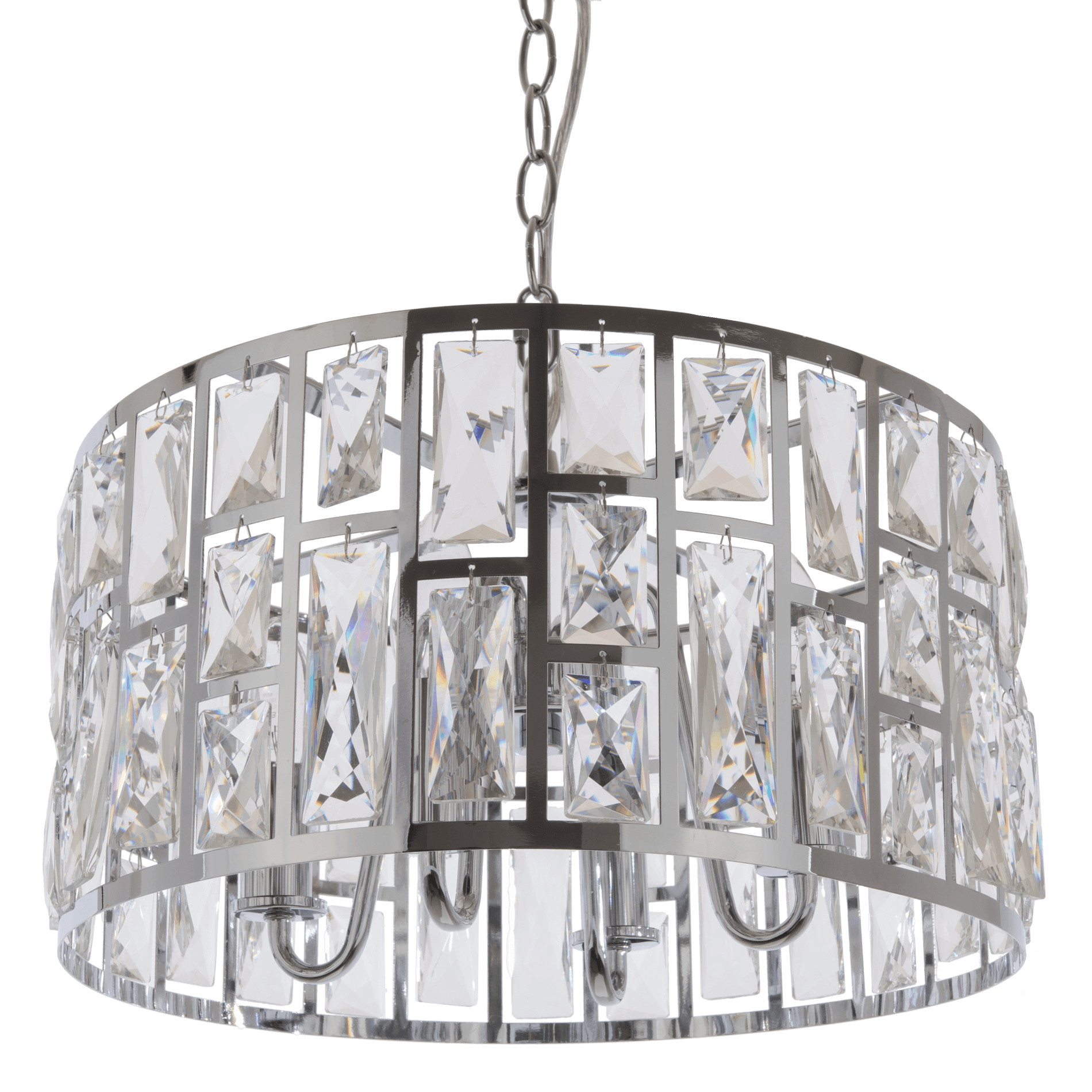 Luksusowa lampa wisząca KYIV II P04858CH Cosmo Light