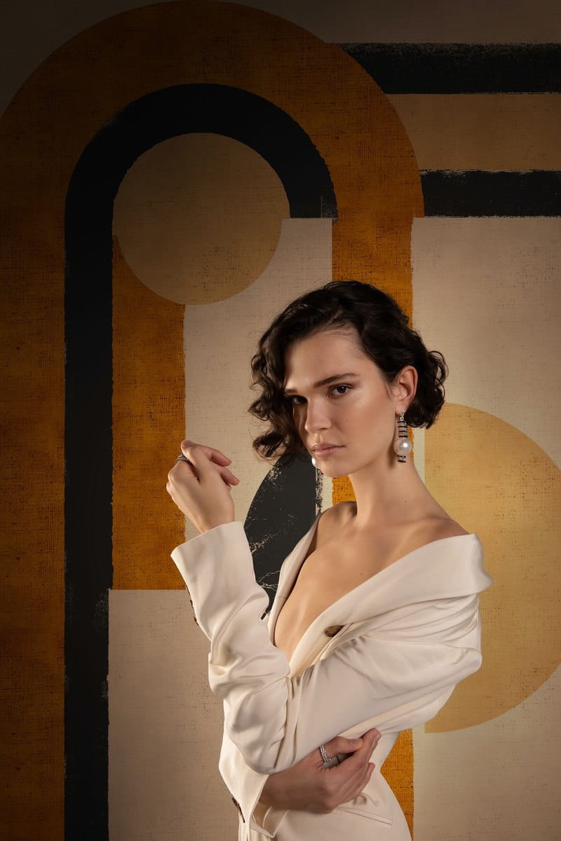 Tapeta z geometrycznym wzorem London Art T01S04 2B ALL THE MADMEN The Daydreamer