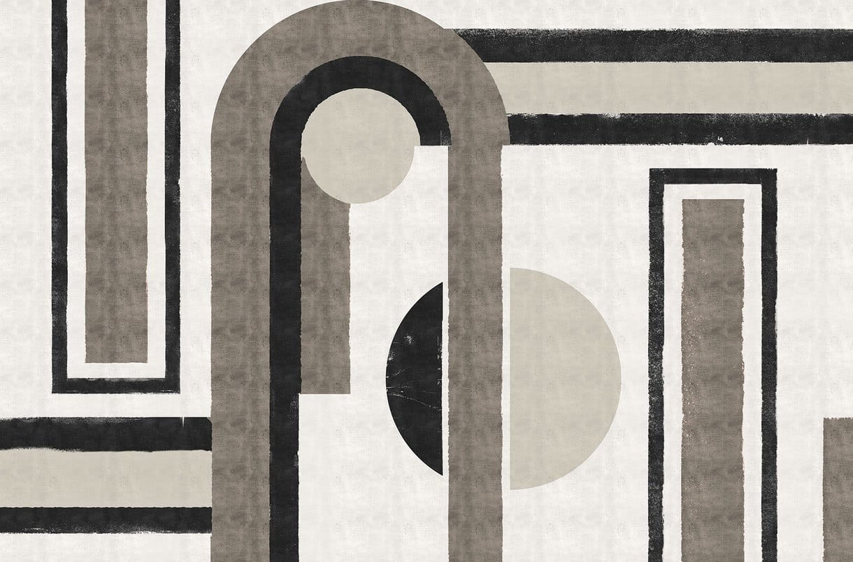 Tapeta z geometrycznym wzorem London Art T01S04 3A ALL THE MADMEN The Daydreamer