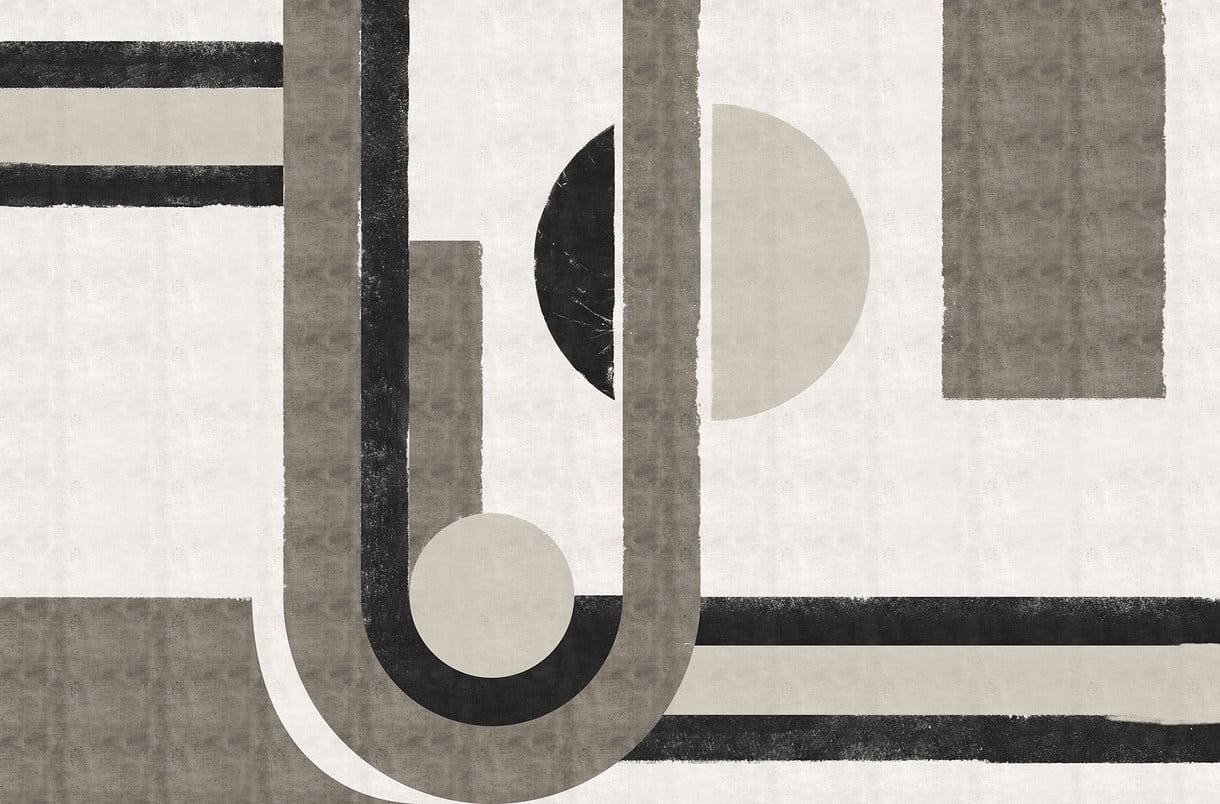 Tapeta z geometrycznym wzorem London Art T01S04 3B ALL THE MADMEN The Daydreamer