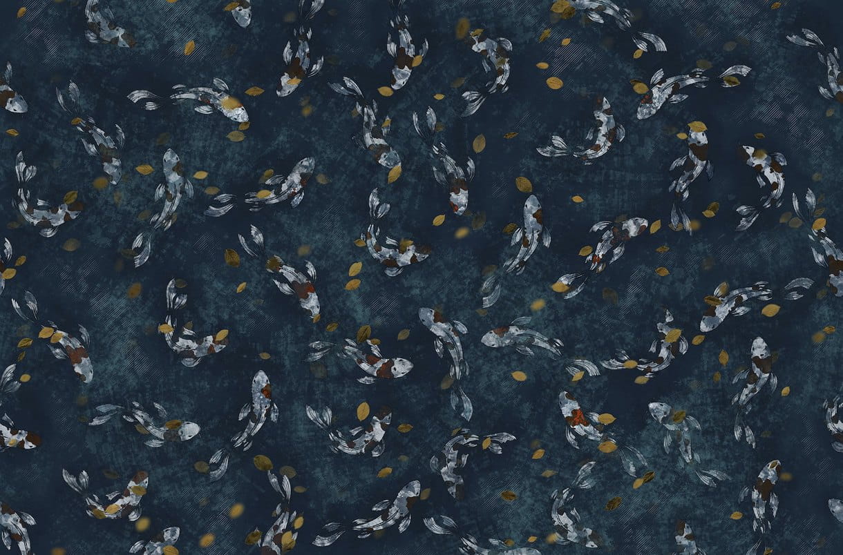 Tapeta w ryby Koi London Art T06S02 1 AQUALUNG The Daydreamer