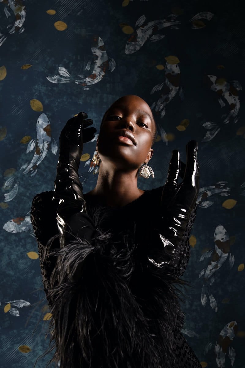 Tapeta w ryby Koi London Art T06S02 2 AQUALUNG The Daydreamer