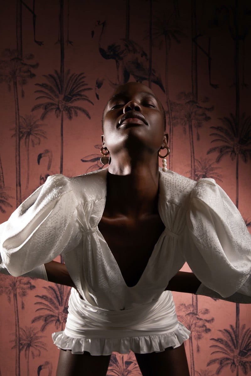 Tapeta we flamingi London Art T07S02 3 FOXEY LADY The Daydreamer