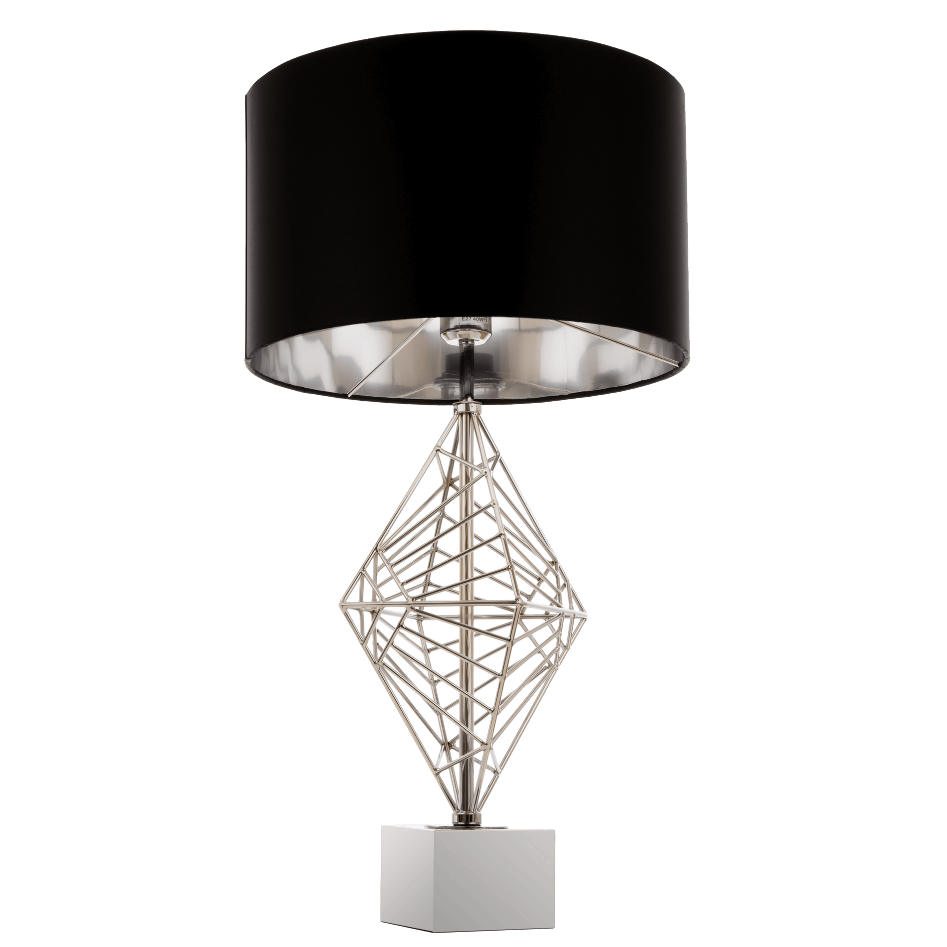 Nowoczesna lampa stołowa Caracas T01960CH Cosmo Light