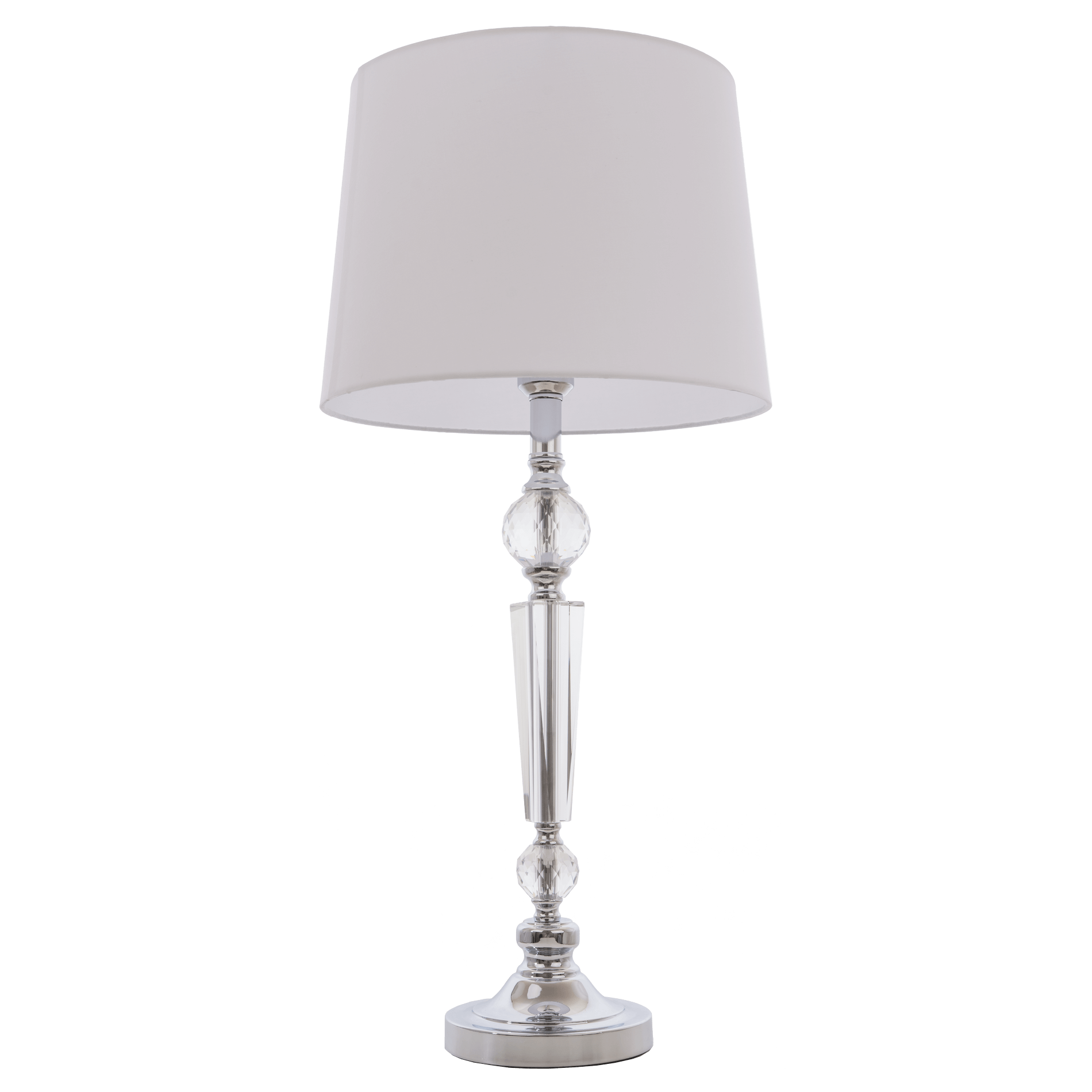 Klasyczna lampa stołowa Charlotte T01295WH Cosmo Light