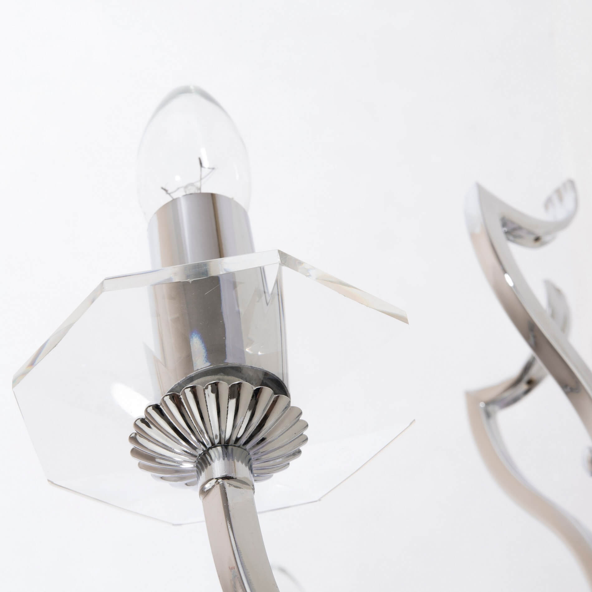 Kinkiet w stylu nowojorskim Riga W02779CH Cosmo Light