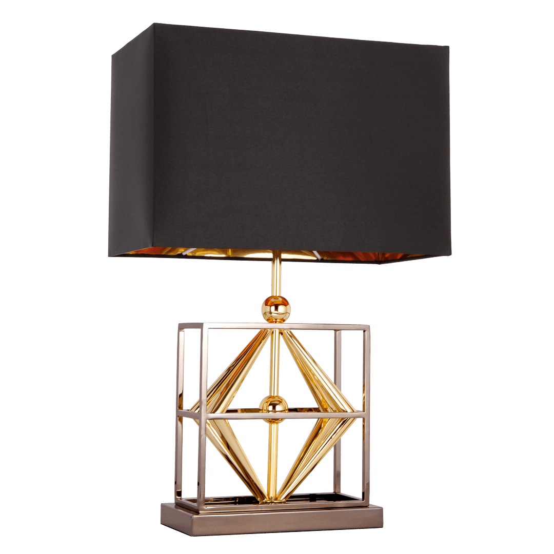 Nowoczesna lampa stołowa Quito T01939BK AU Cosmo Light