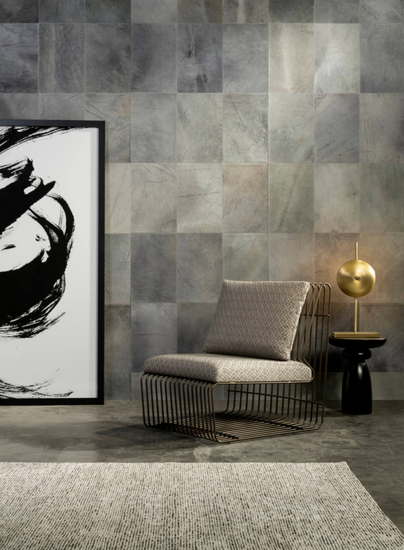 Tapeta Skórzana Patchwork Arte 33512 Rectangle Les Cuirs