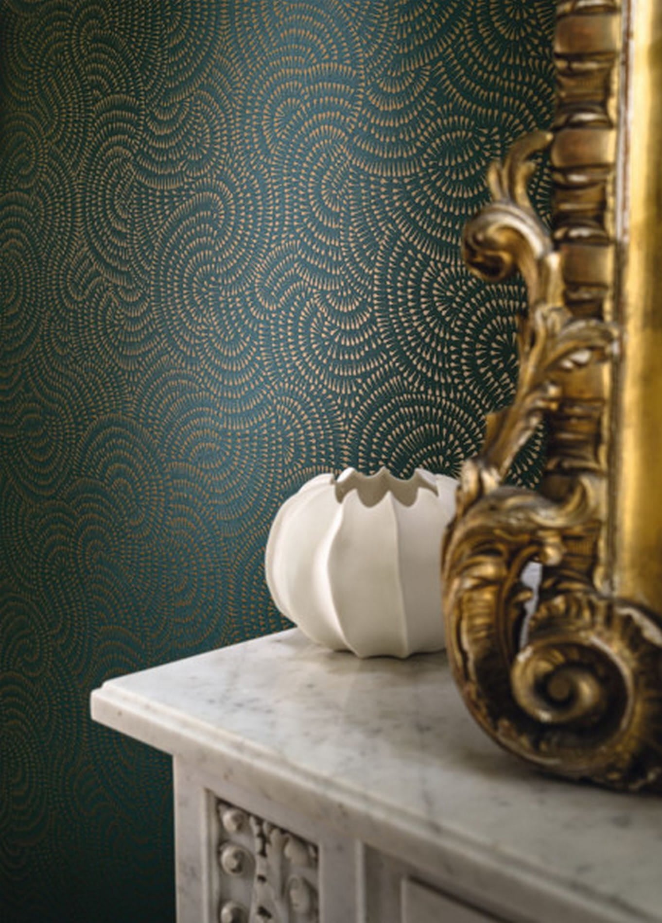 Tapeta w stylu retro Casamance 75121840 Cascade Select 7