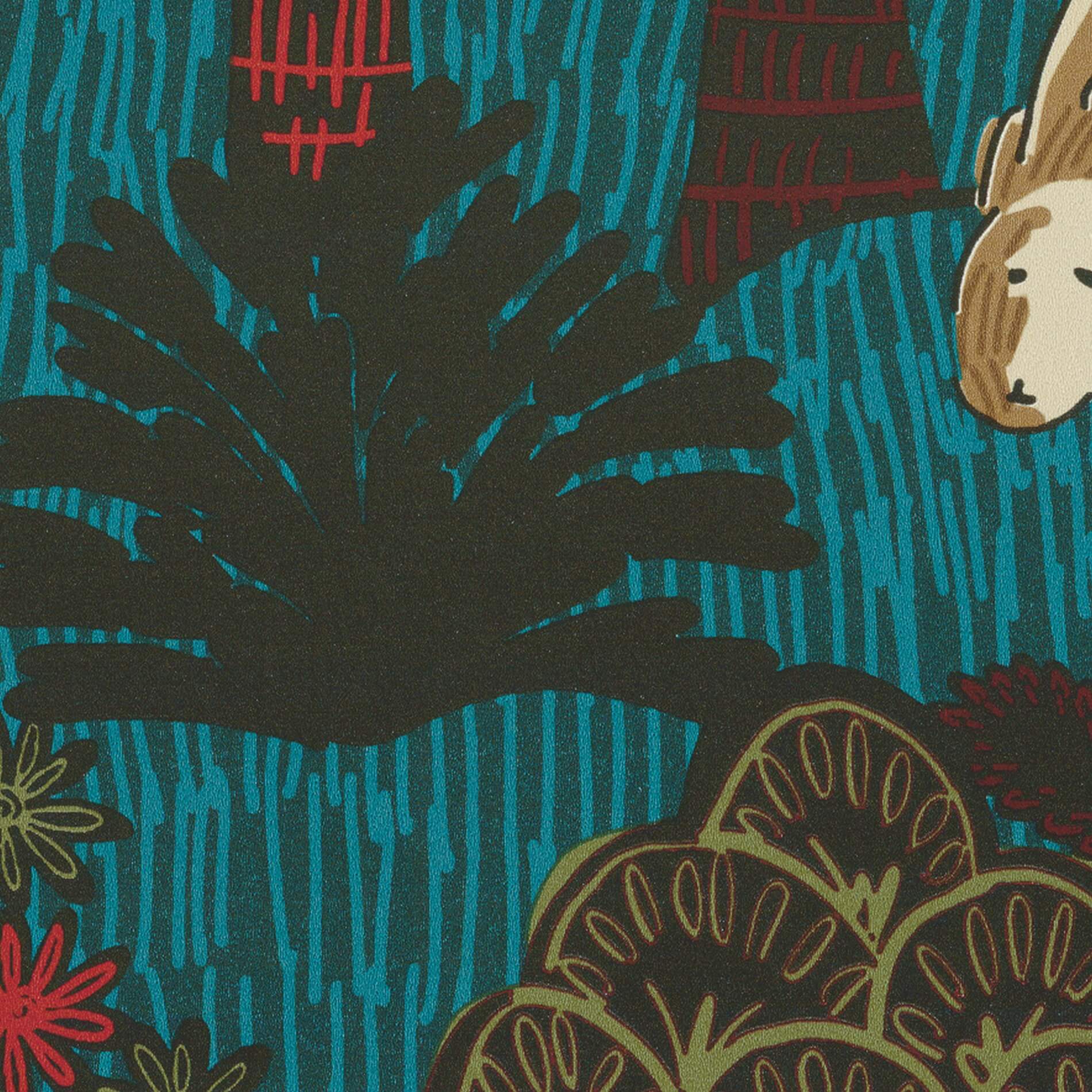 Tapeta Zwierzęta Elitis TP324 04 Renard & Co Les Petites Histoires