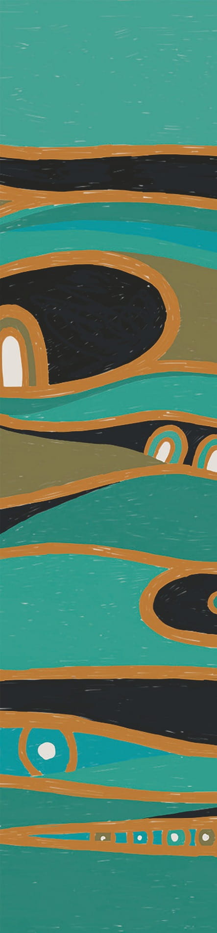Mural Artystyczny Elitis TP326 01 Una Storia Les Petites Histoires