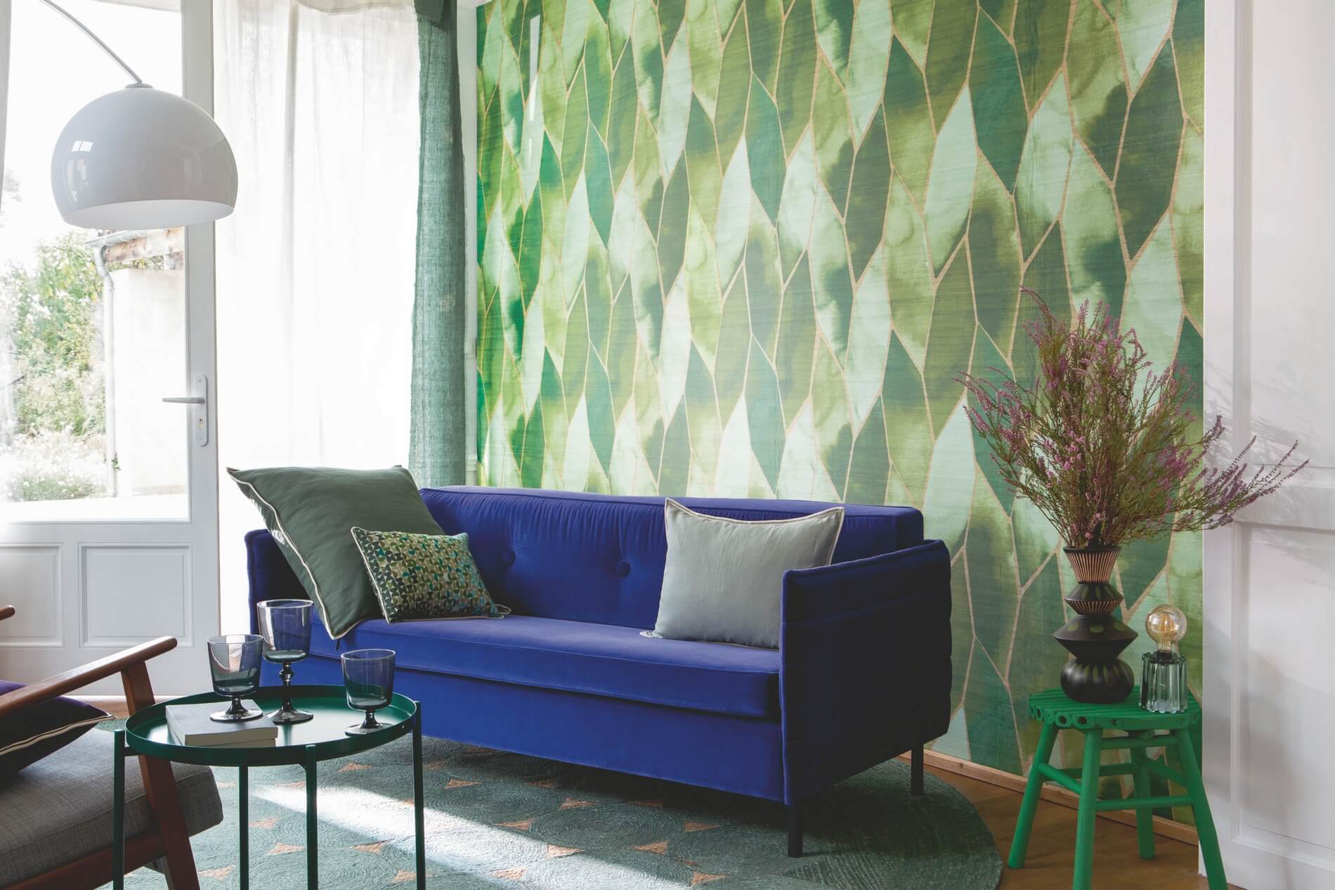 Tapeta Linie Elitis VP932 10 Yuzen Soie Changeante