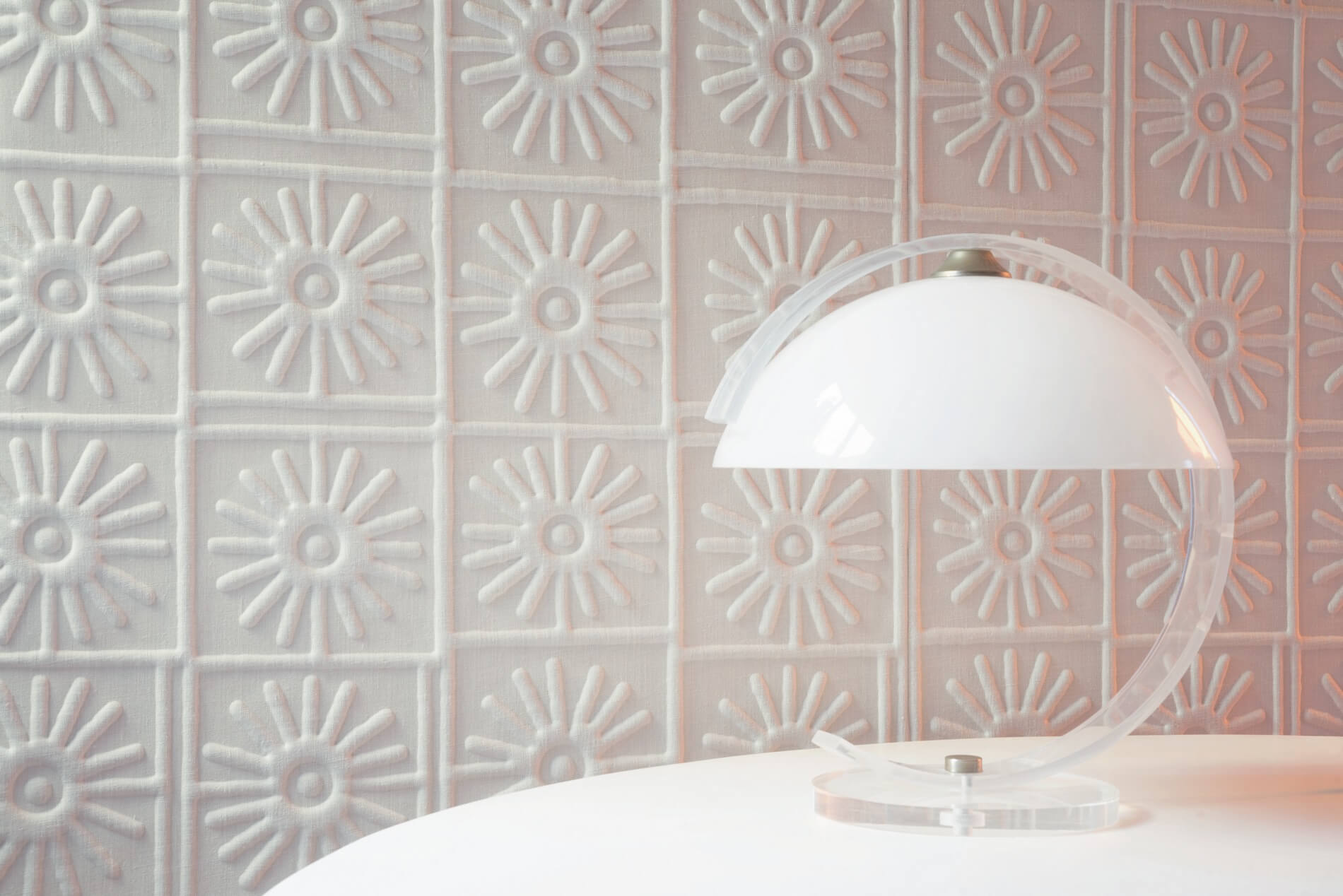 Tapeta Tekstylna Kafelki Elitis RM1005 01 Helios Lin Galerie