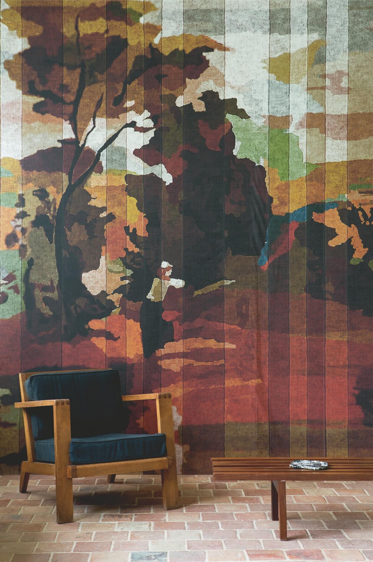 Mural Wiejski Krajobraz Elitis VP926 01 Cordoba Volver