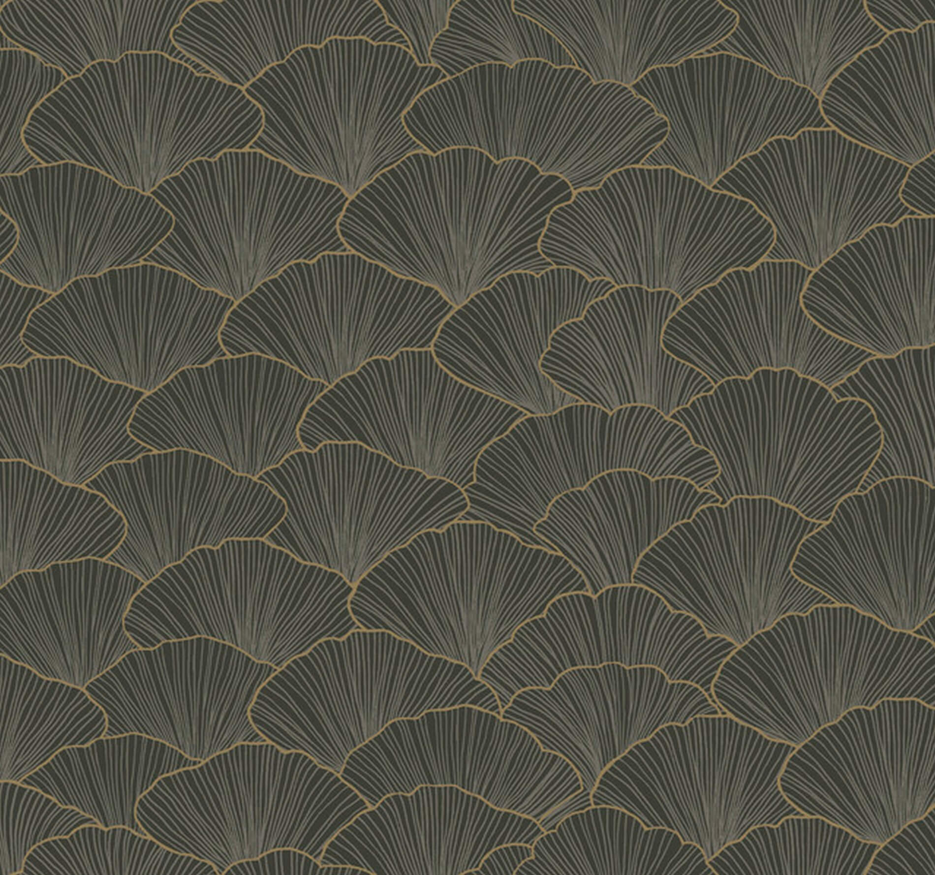 Tapeta Liście Ginkgo Biloba York CI2336 Luminous Ginkgo Candice Olson Modern Artisan 2