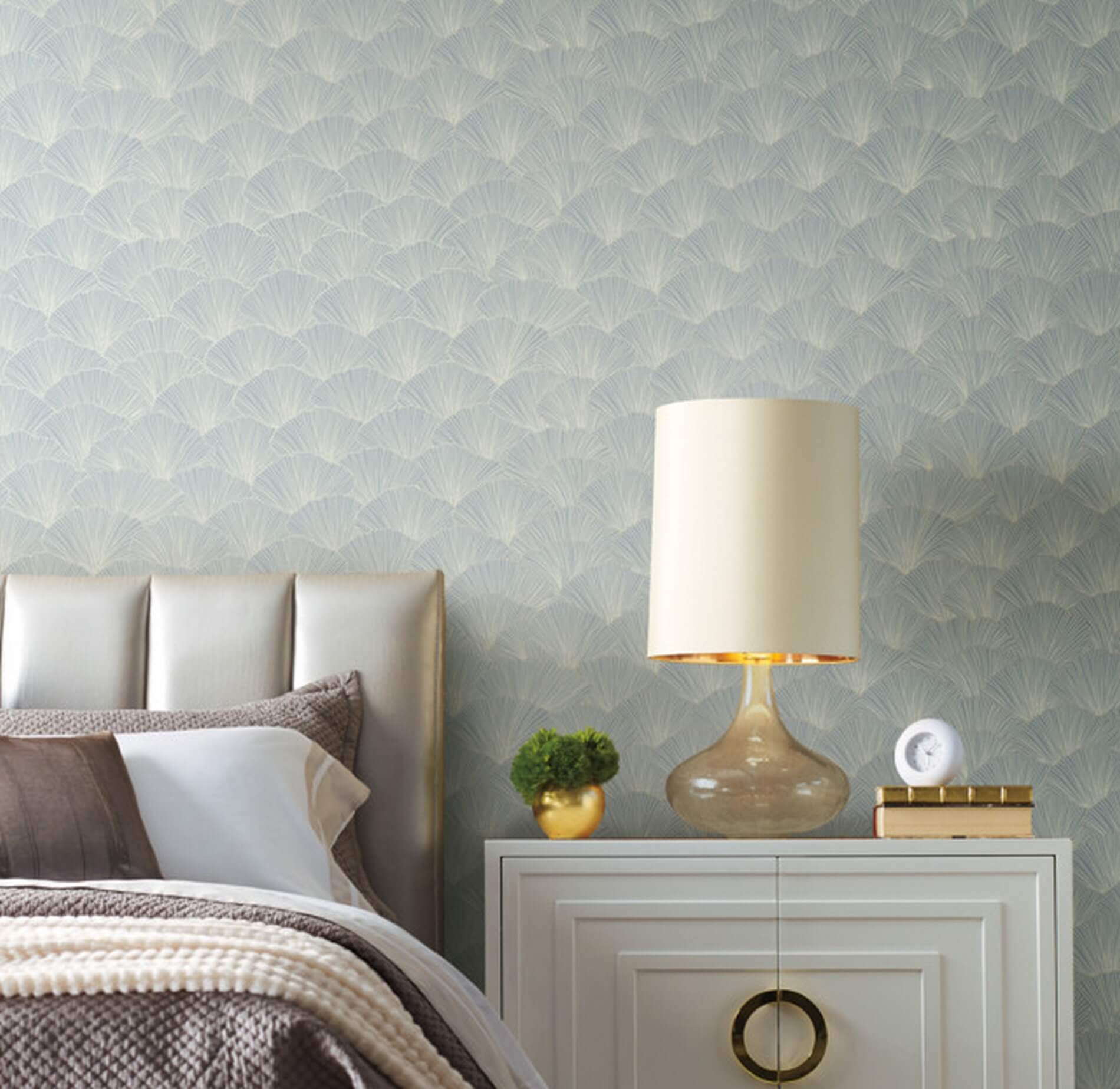 Tapeta Liście Ginkgo Biloba York CI2338 Luminous Ginkgo Candice Olson Modern Artisan 2