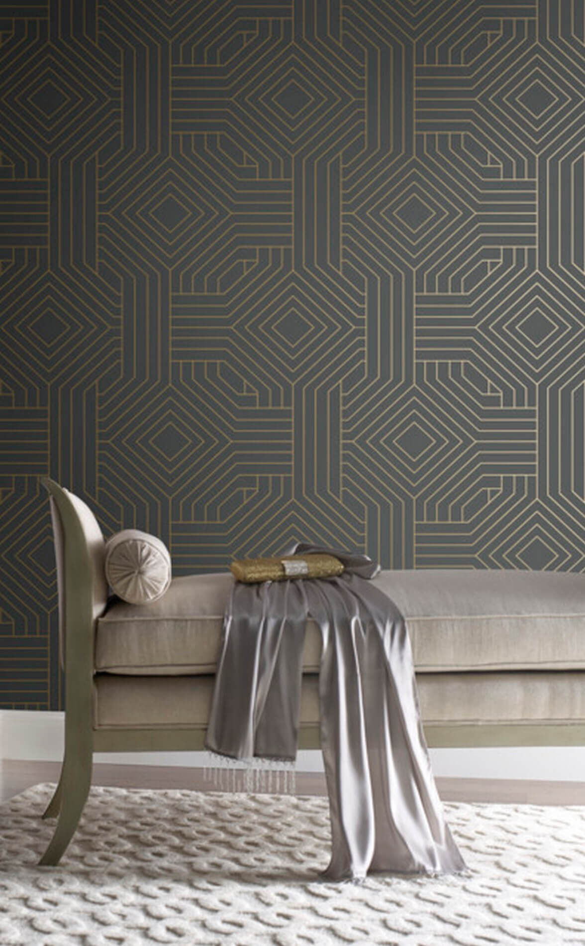 Tapeta Linie York CI2371 Diverging Diamonds Candice Olson Modern Artisan 2