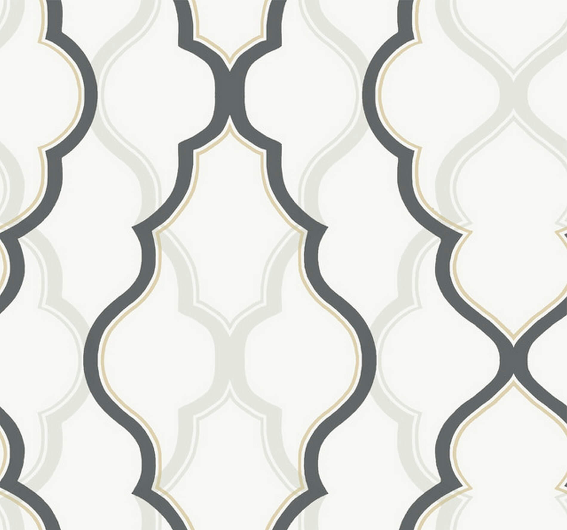 Tapeta Koniczyna Marokańska York CI2391 Double Damask Candice Olson Modern Artisan 2