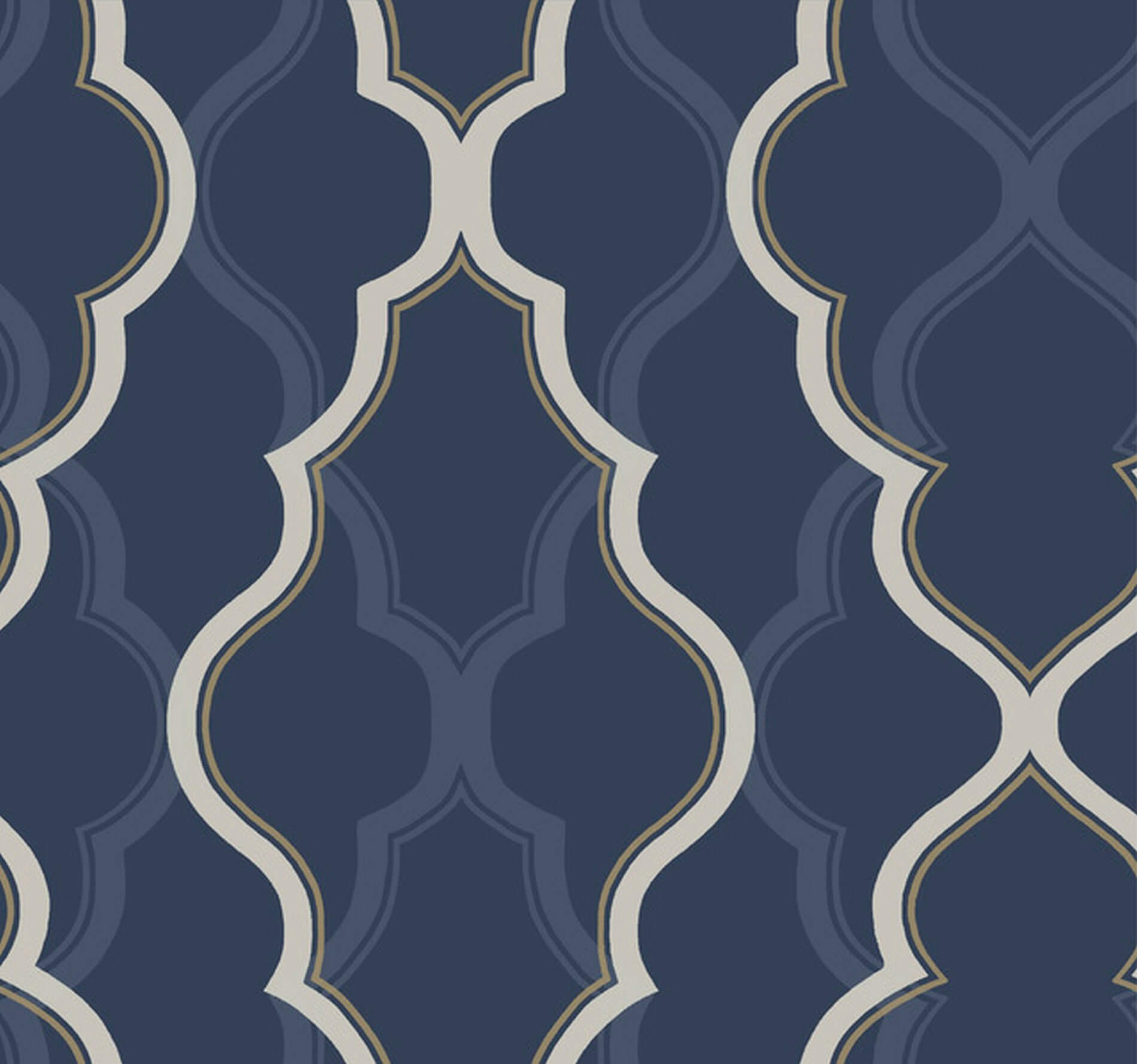 Tapeta Koniczyna Marokańska York CI2393 Double Damask Candice Olson Modern Artisan 2