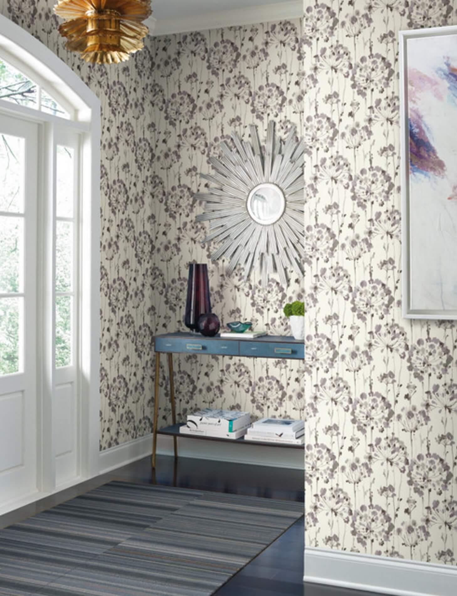 Tapeta Kwiaty Akwarela York CI2424 Flourish Candice Olson Modern Artisan 2
