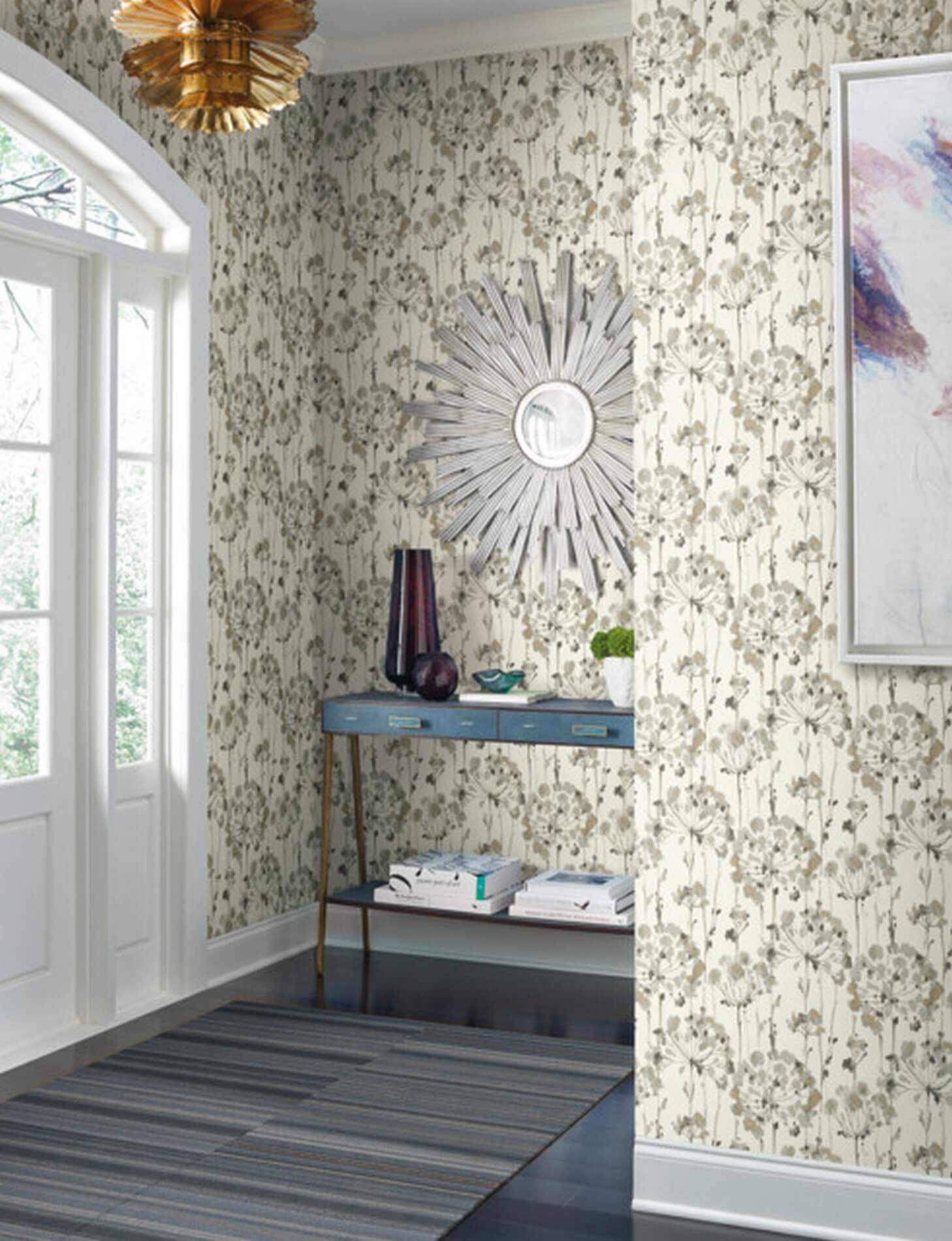 Tapeta Kwiaty Akwarela York CI2425 Flourish Candice Olson Modern Artisan 2
