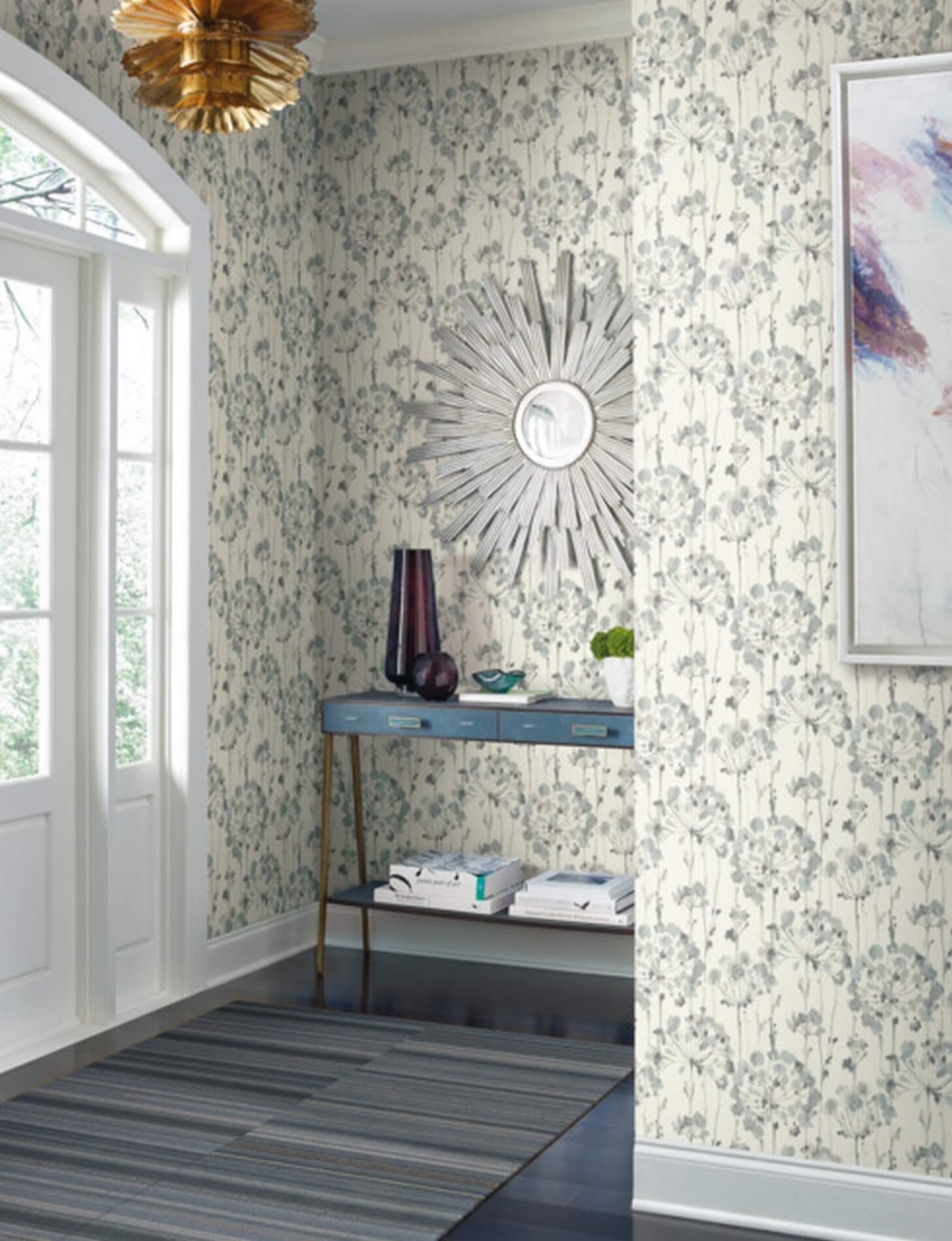 Tapeta Kwiaty Akwarela York CI2426 Flourish Candice Olson Modern Artisan 2