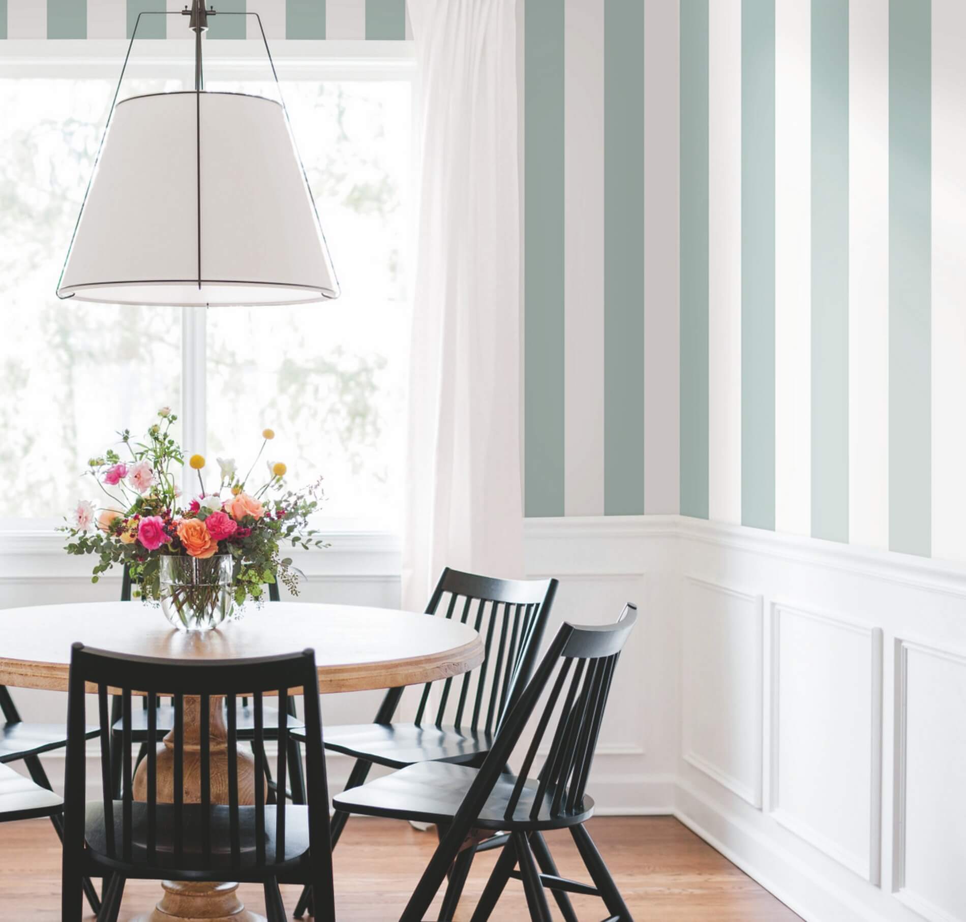 Tapeta Pasy York CV4444 Awning Stripe Water's Edge