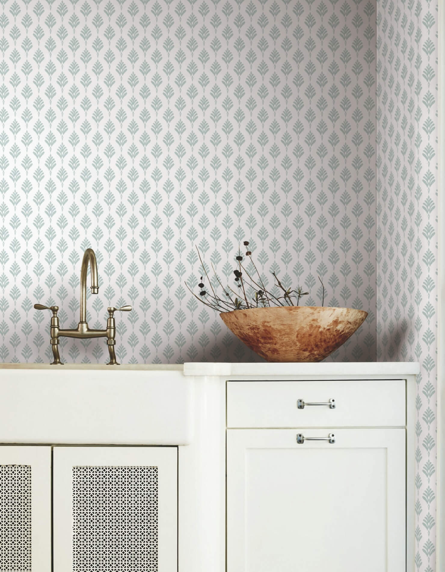 Tapeta Ornament York CV4460 French Scallop Water's Edge