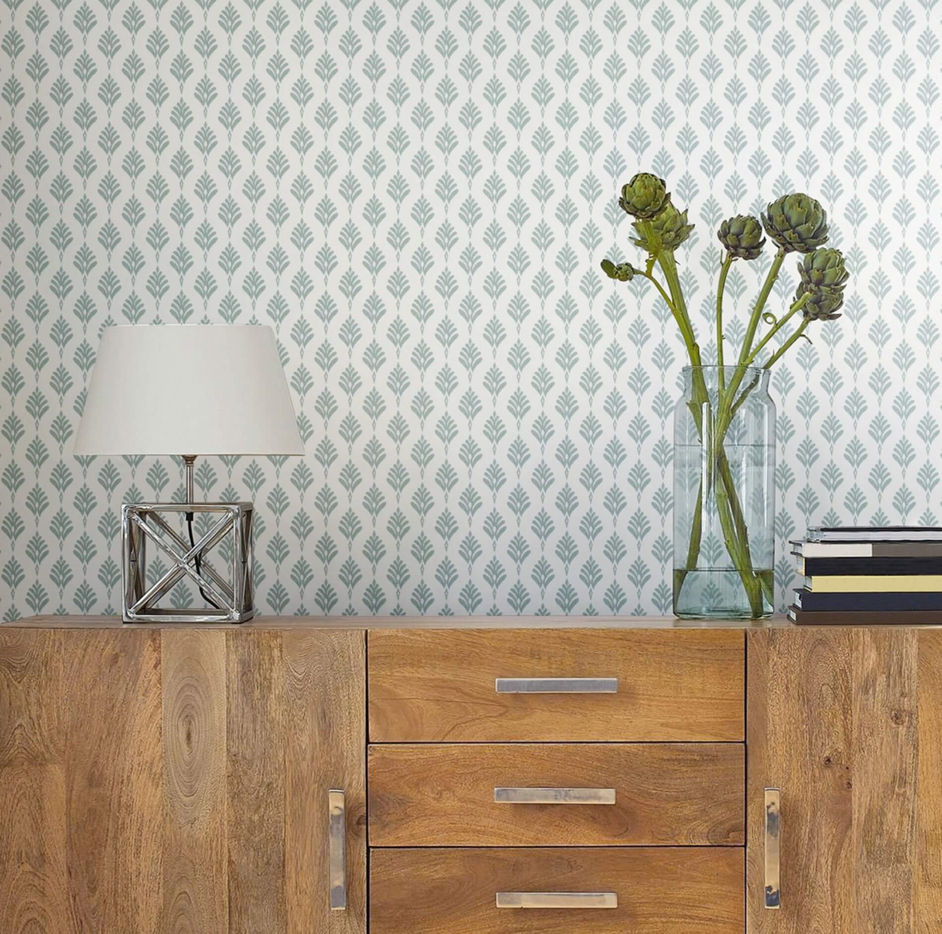 Tapeta Ornament York CV4460 French Scallop Water's Edge
