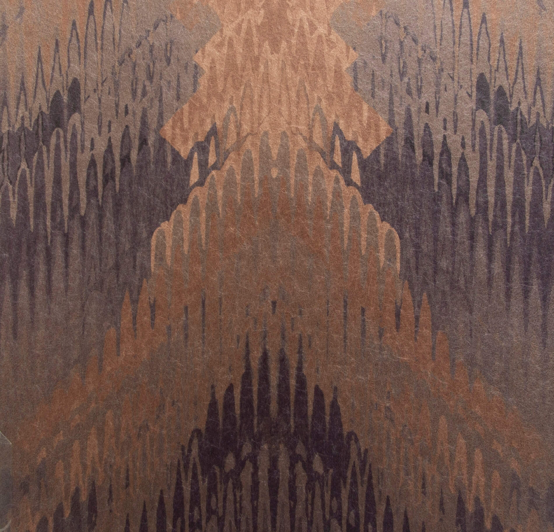 Mural Zygzaki 1838 Wallcoverings 1906-132-02 Reflections Copper Murals