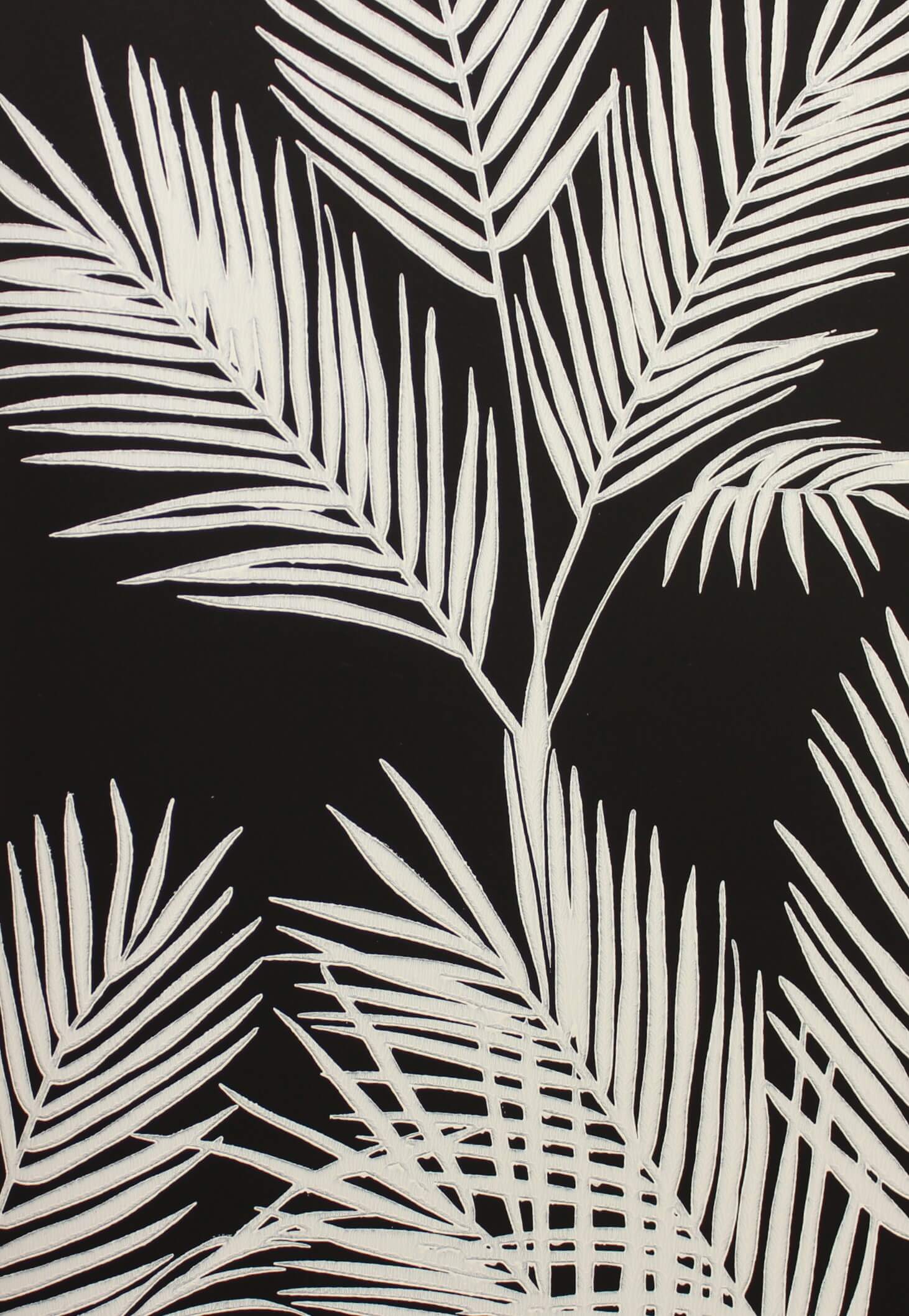Tapeta Palma York CV4409 King Palm Silhouette Water's Edge