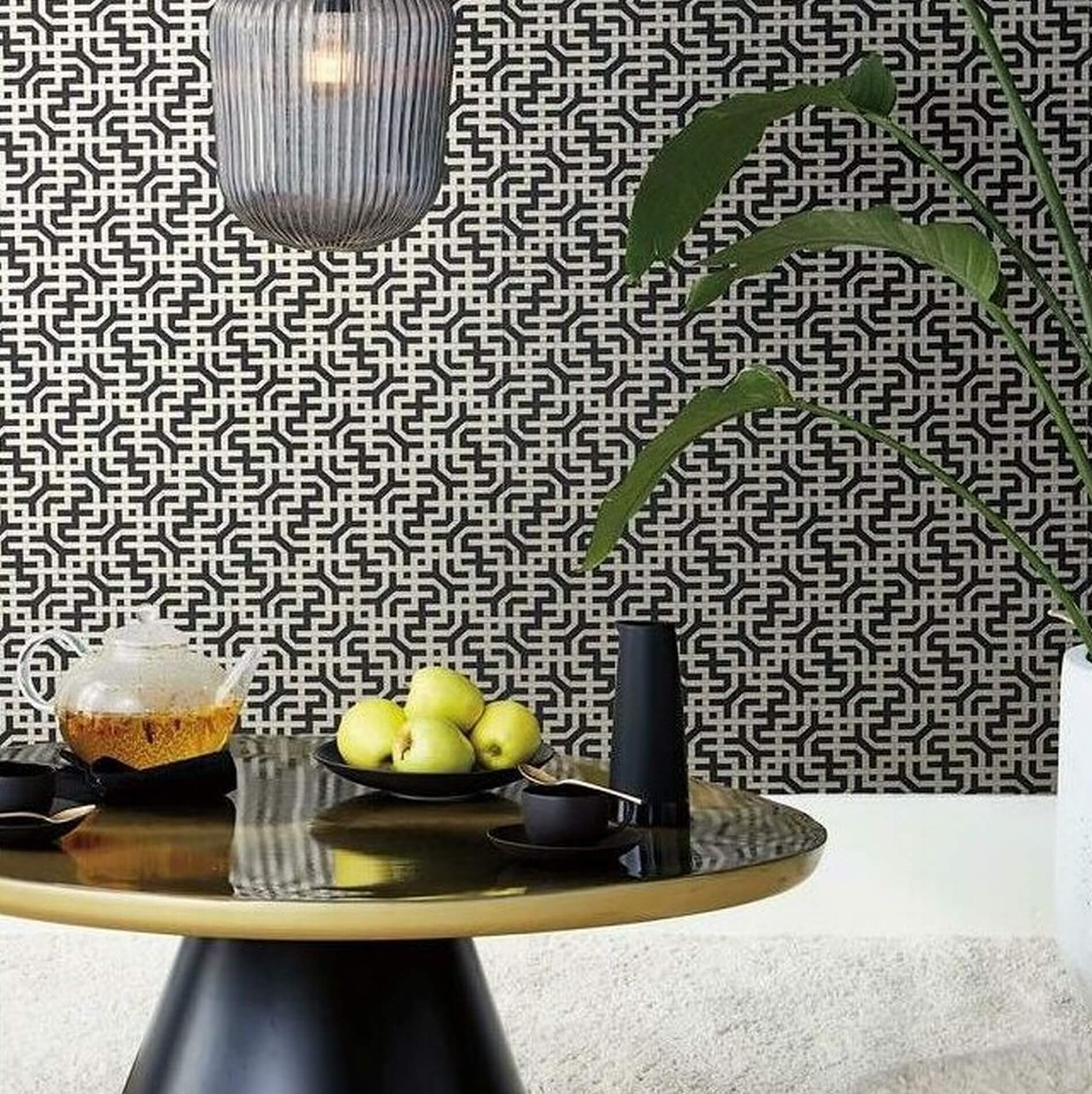 Tapeta Labirynt York 5801 Dynastic Lattice Ronald Redding Traveler