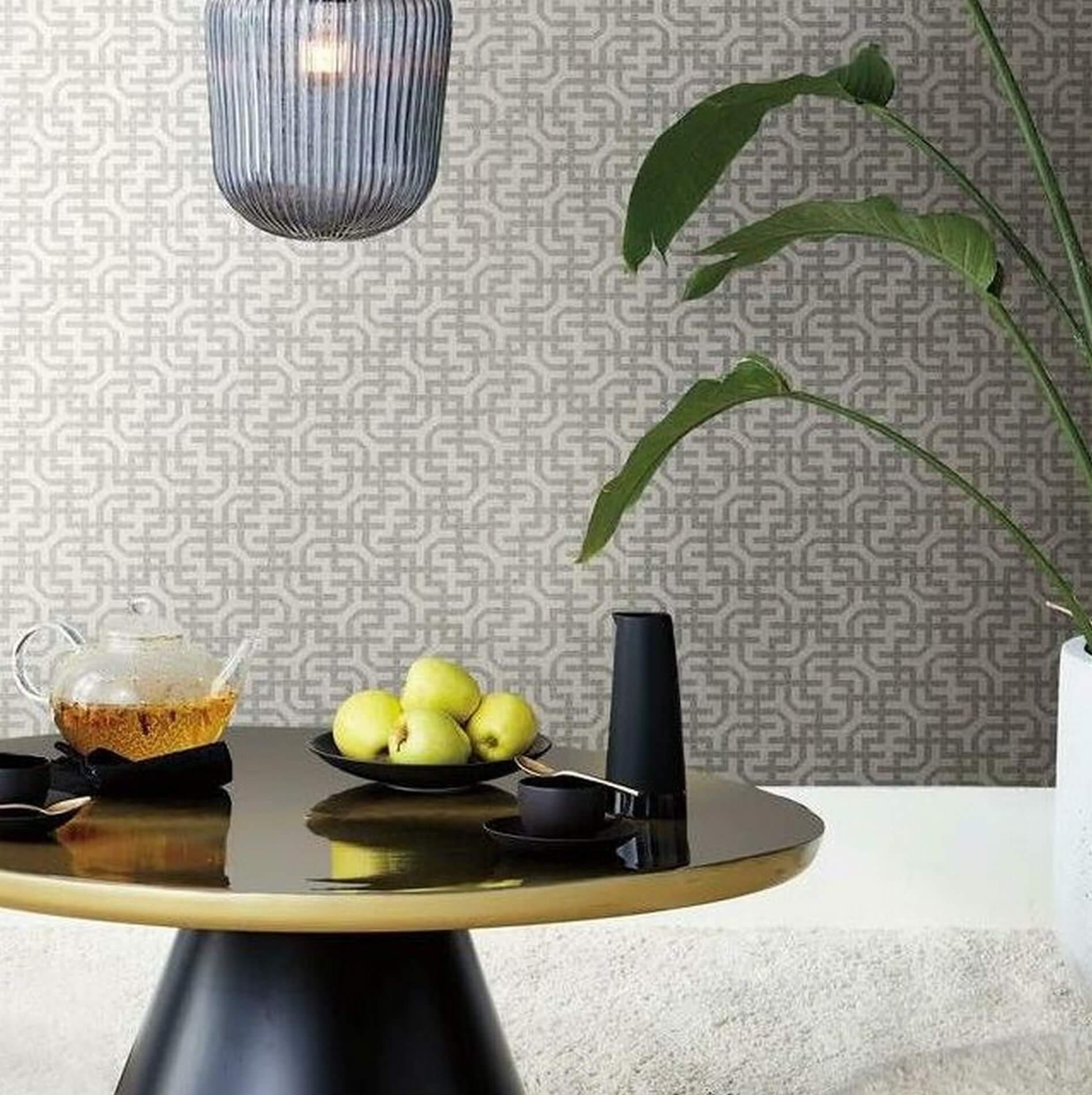 Tapeta Labirynt York 5802 Dynastic Lattice Ronald Redding Traveler