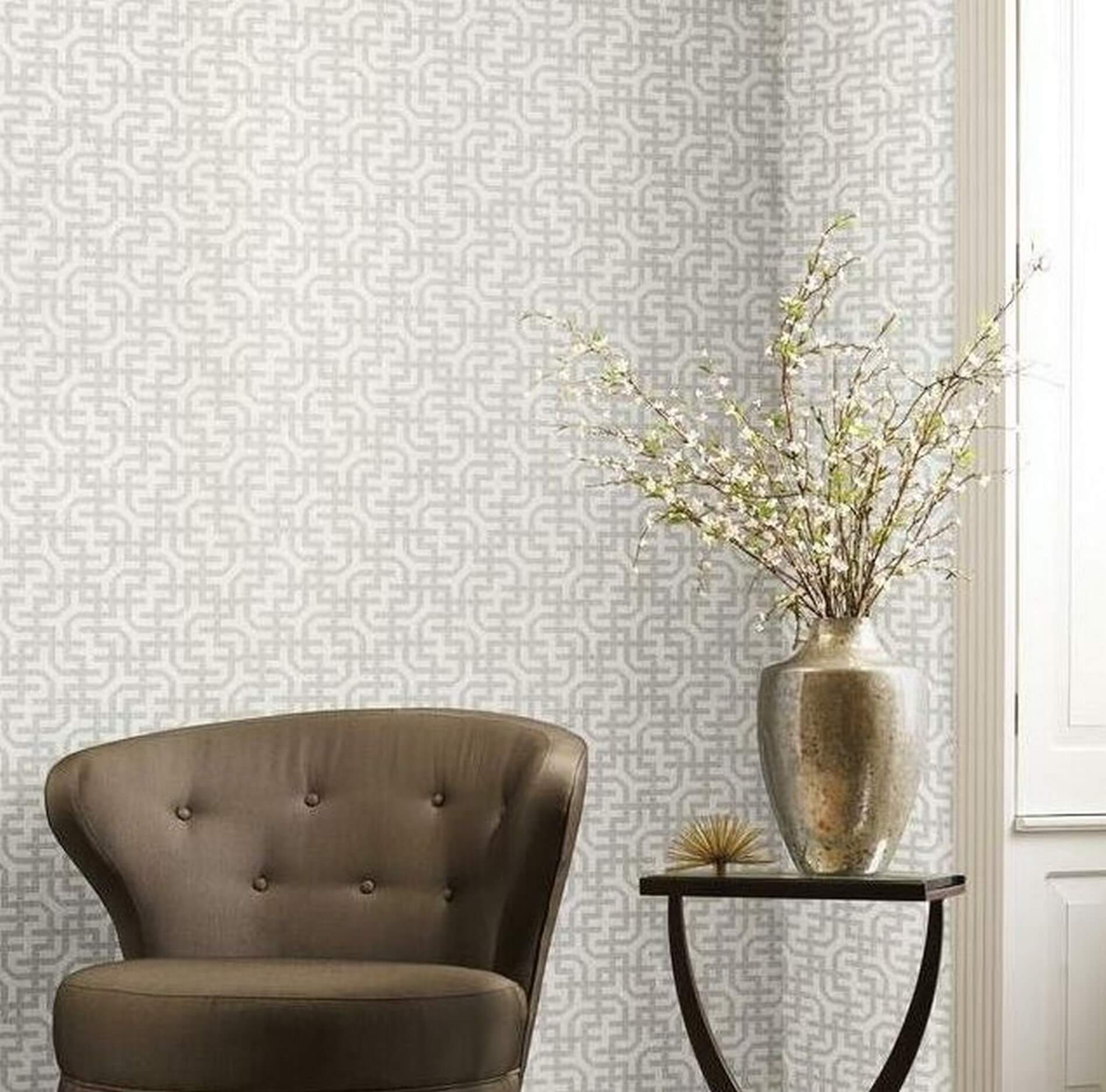 Tapeta Labirynt York 5802 Dynastic Lattice Ronald Redding Traveler