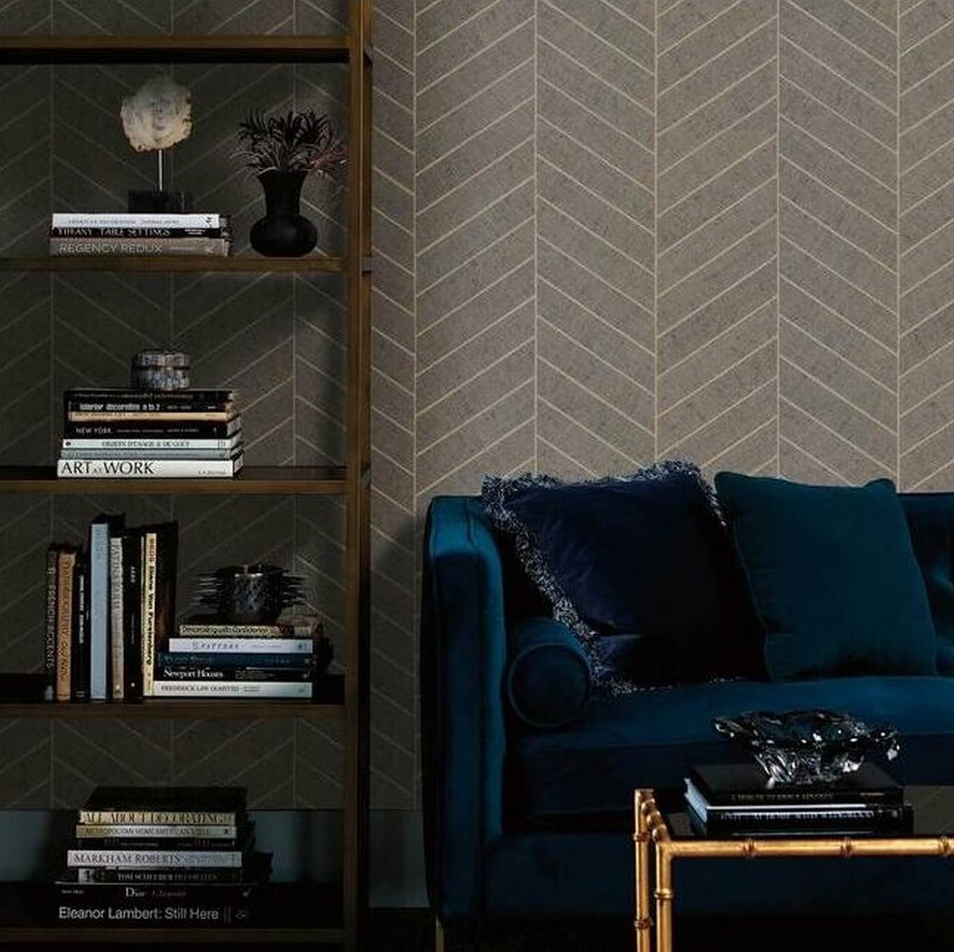 Tapeta Naturalna Jodełka York HO2110 Atelier Herringbone Ronald Redding Traveler