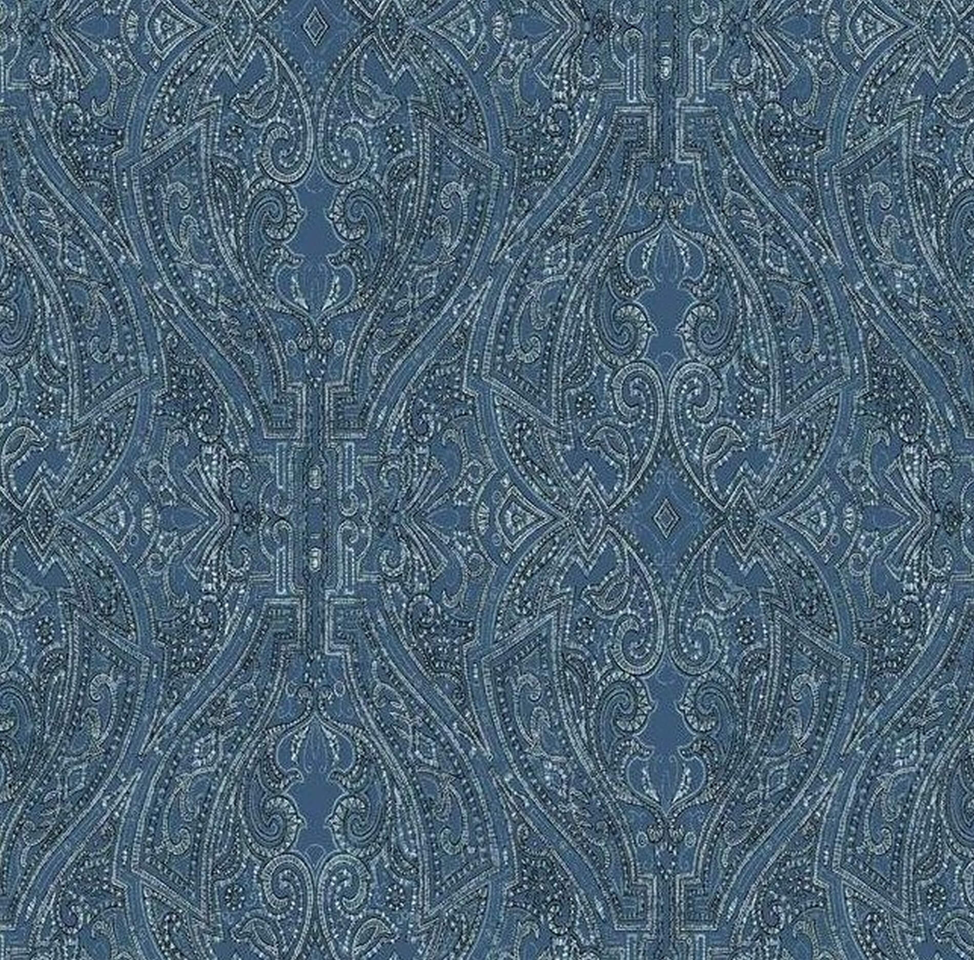 Tapeta Orientalny Ornament York HO2132 Ascot Damask Ronald Redding Traveler