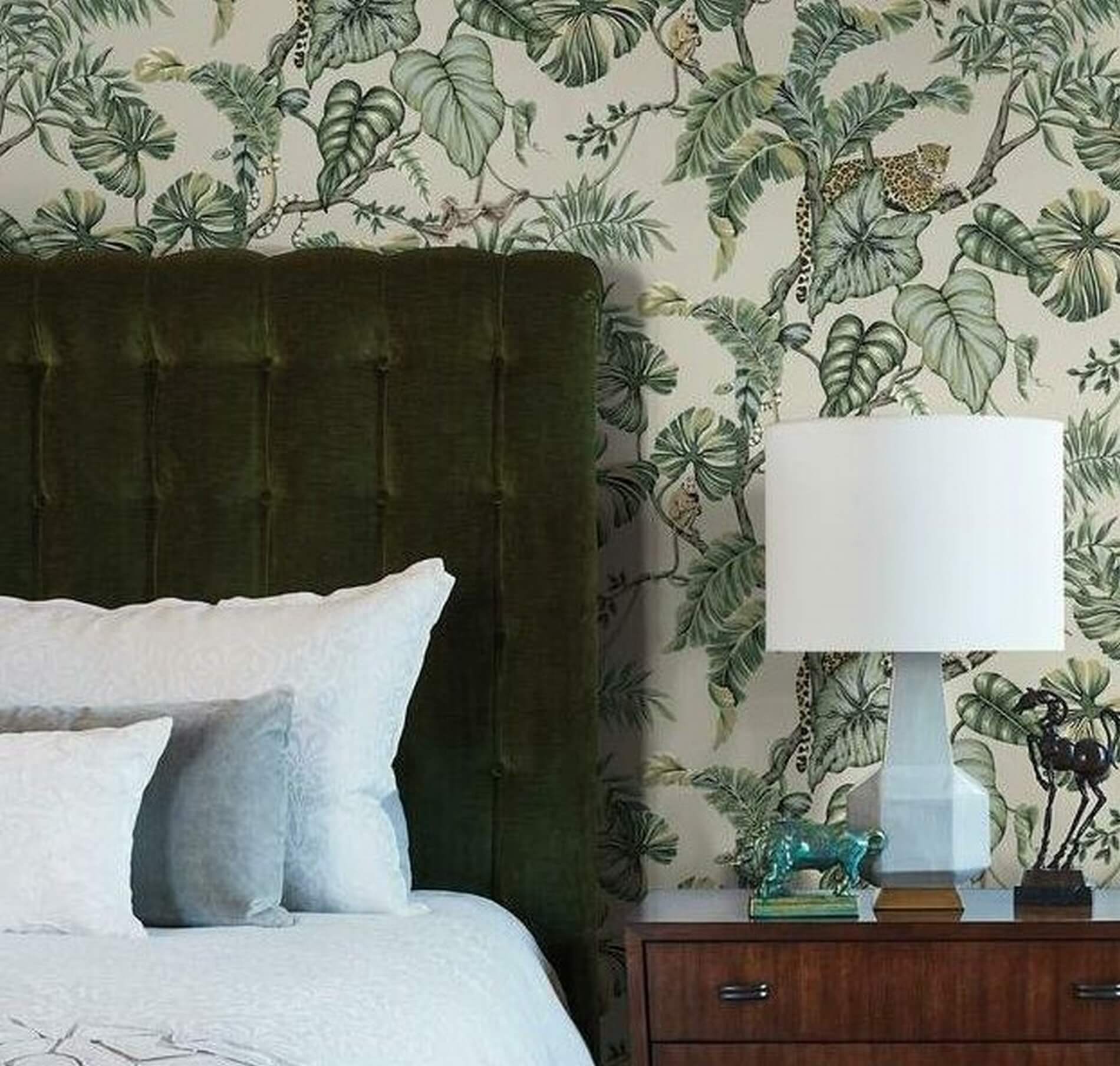 Tapeta Zwierzęta I Liście York HO2144 Jungle Cat Ronald Redding Traveler